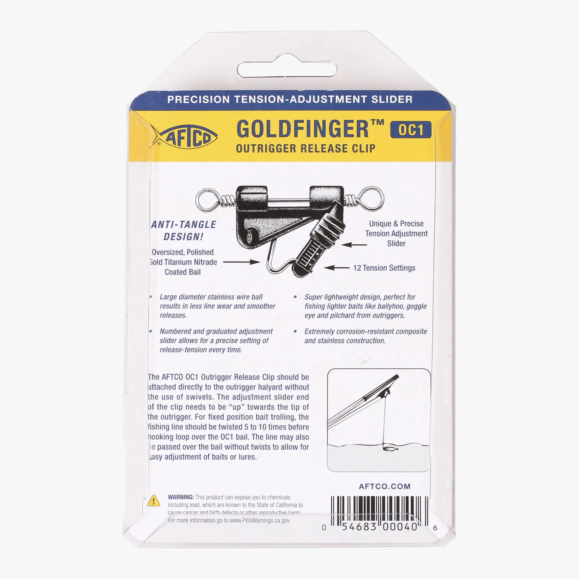 Goldfinger Outrigger Clip