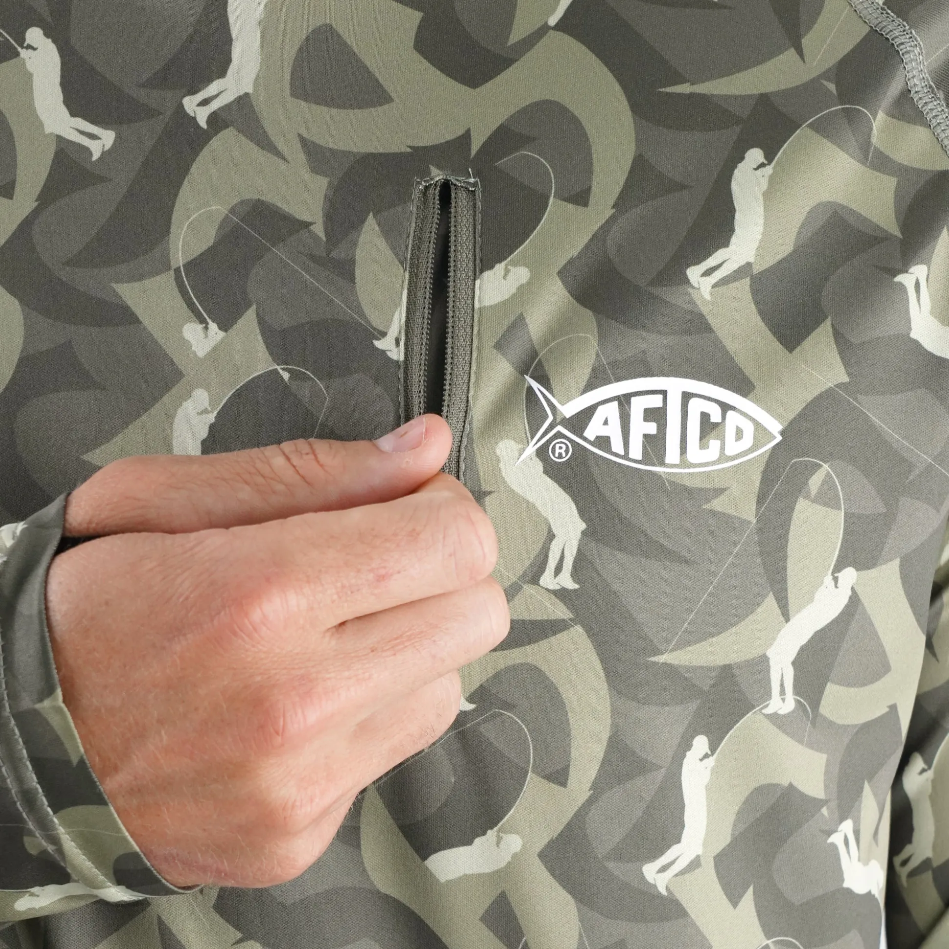 Jason Christie Camo LS Performance Shirt