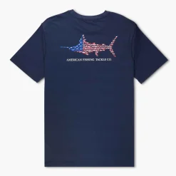 Jigfish Americana SS Sun Protection Shirt | AFTCO