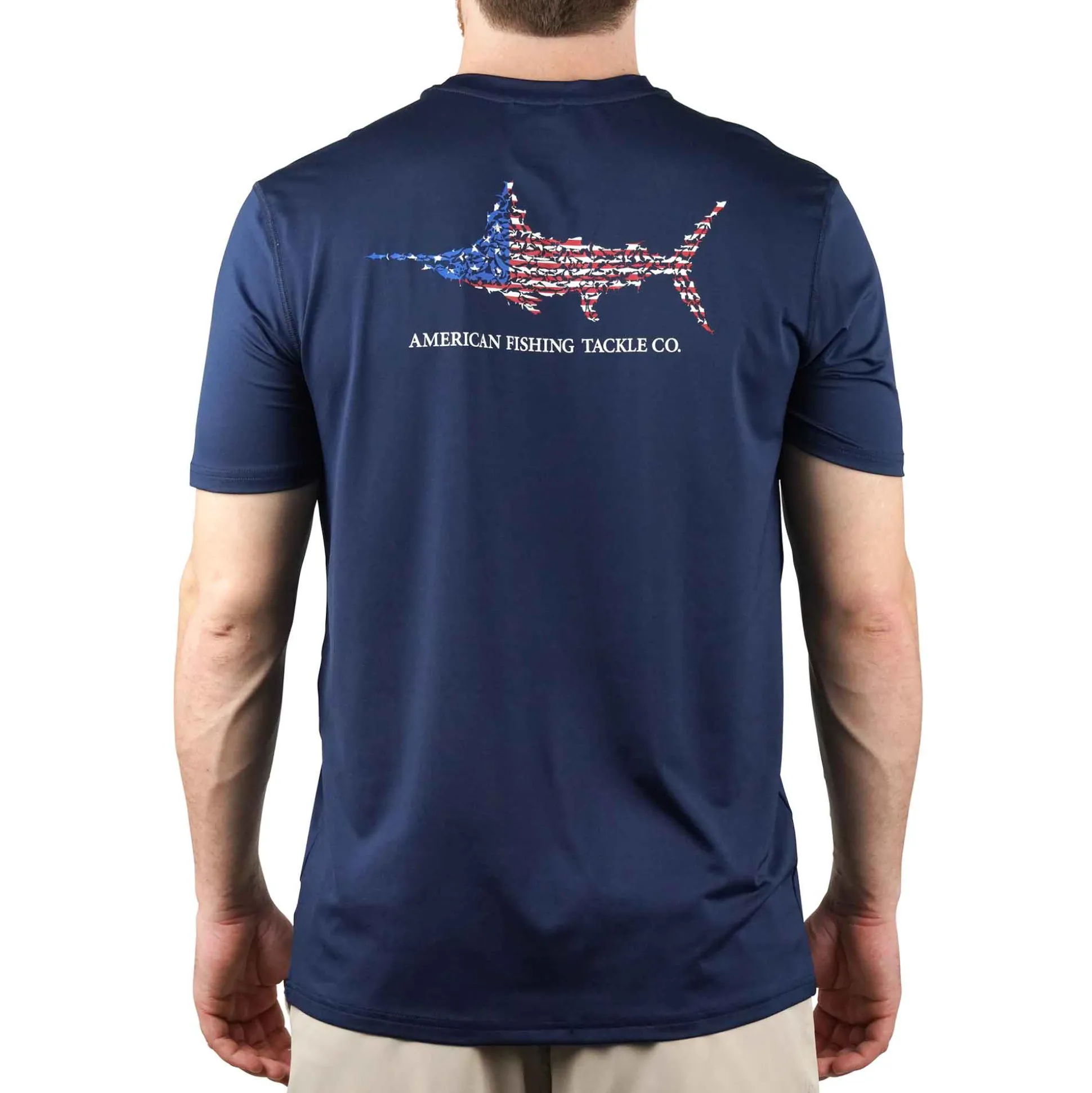 Jigfish Americana SS Sun Protection Shirt | AFTCO