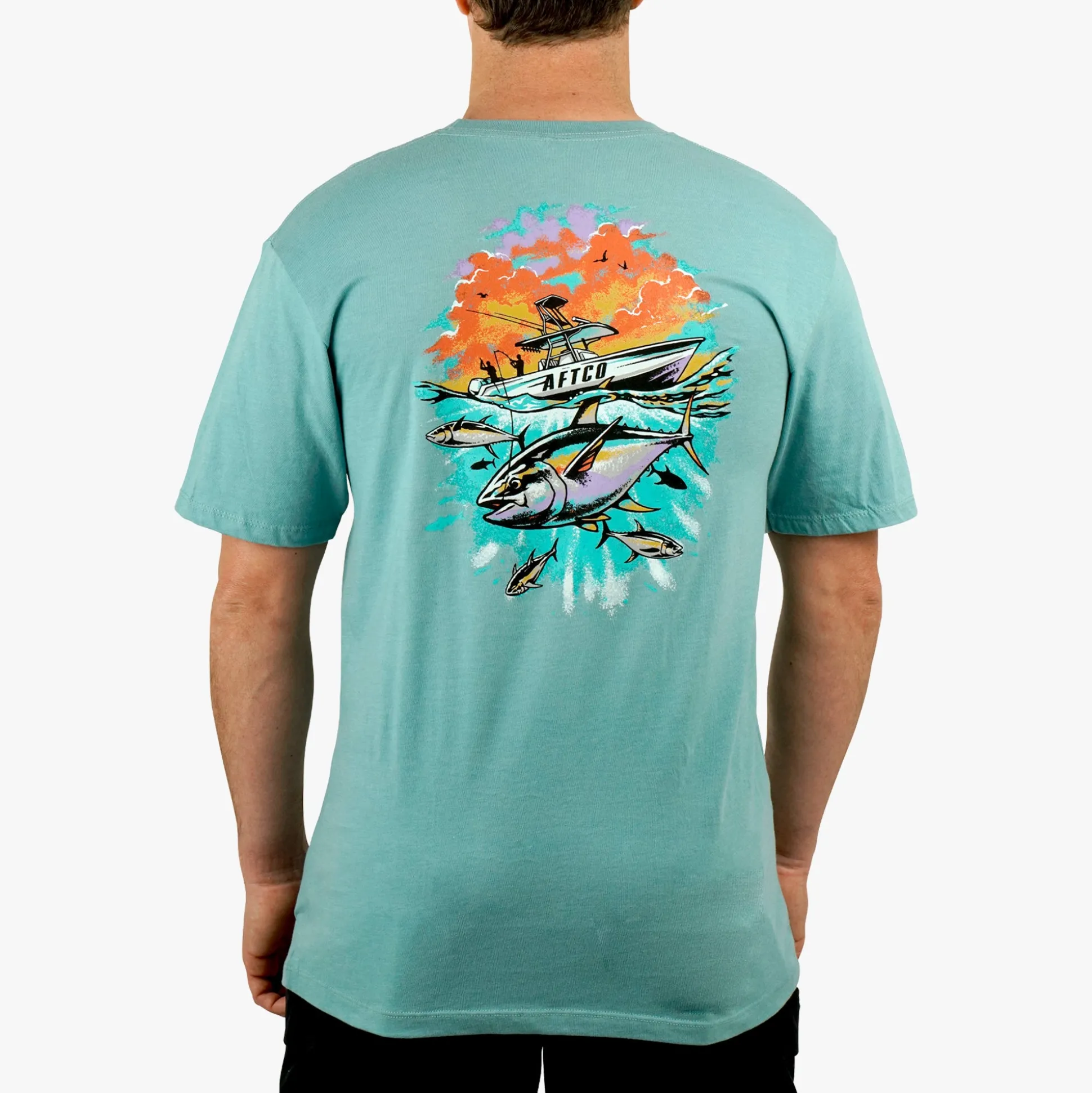 Leader SS Tuna T-Shirt | AFTCO
