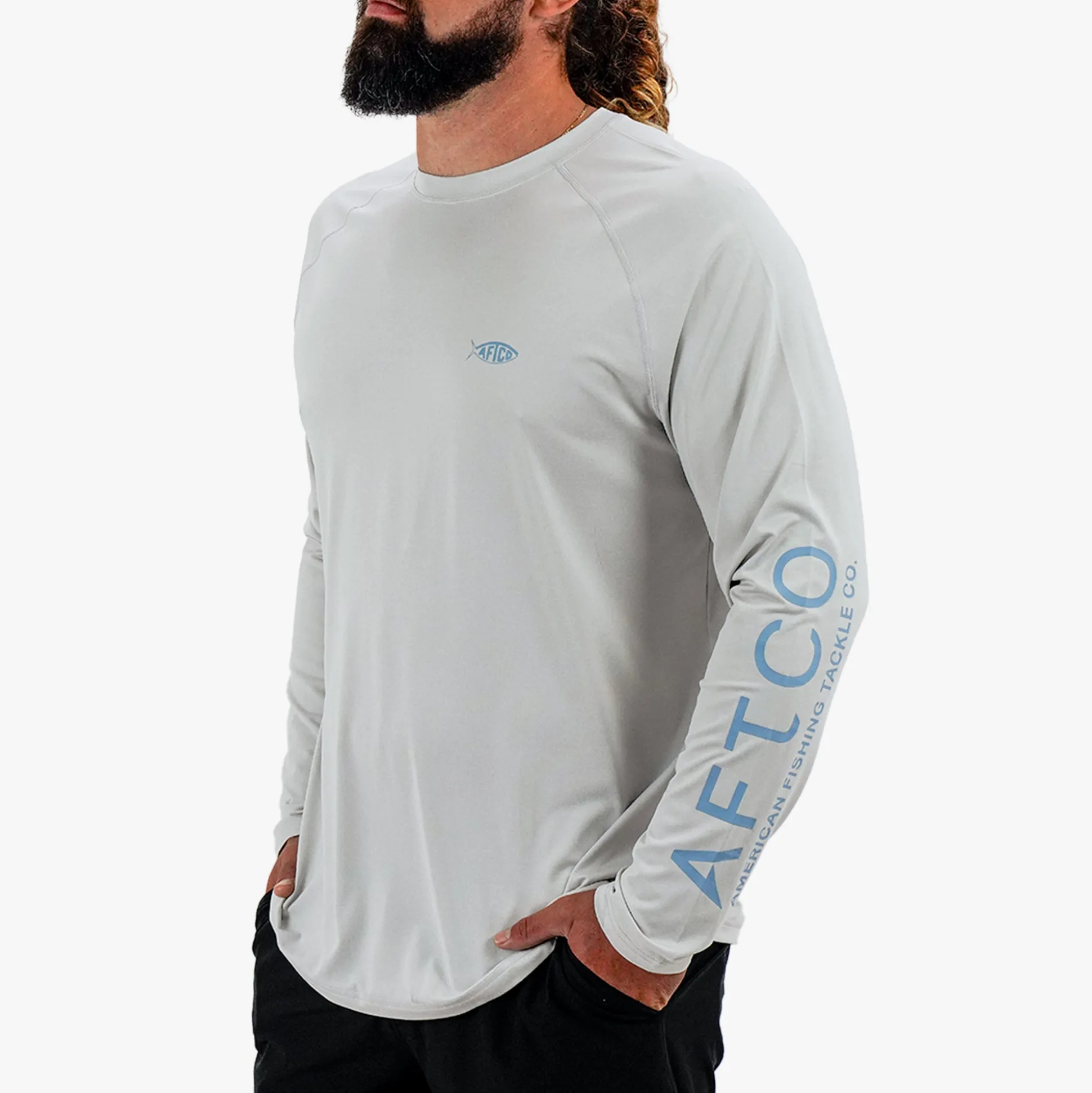 Men's Long Sleeve Sun Protection Shirt - Samurai by AFTCO