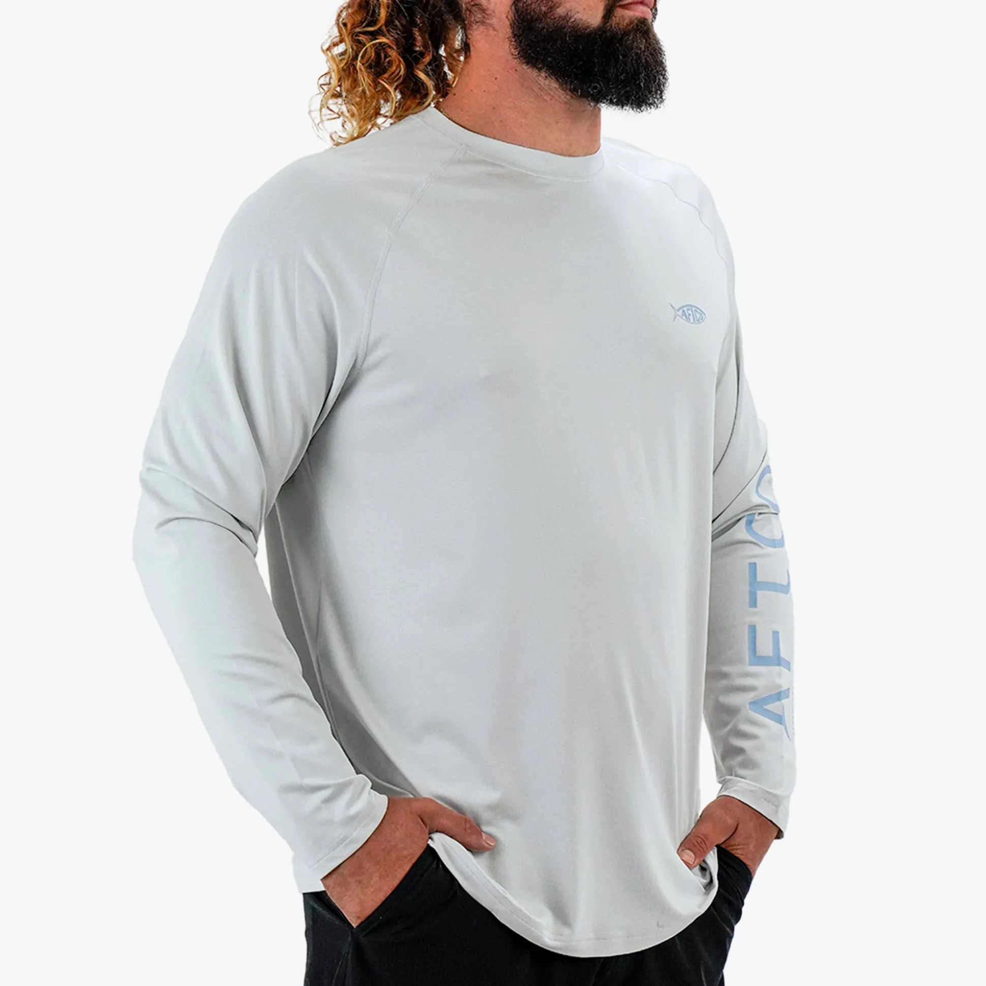 Men's Long Sleeve Sun Protection Shirt - Samurai by AFTCO