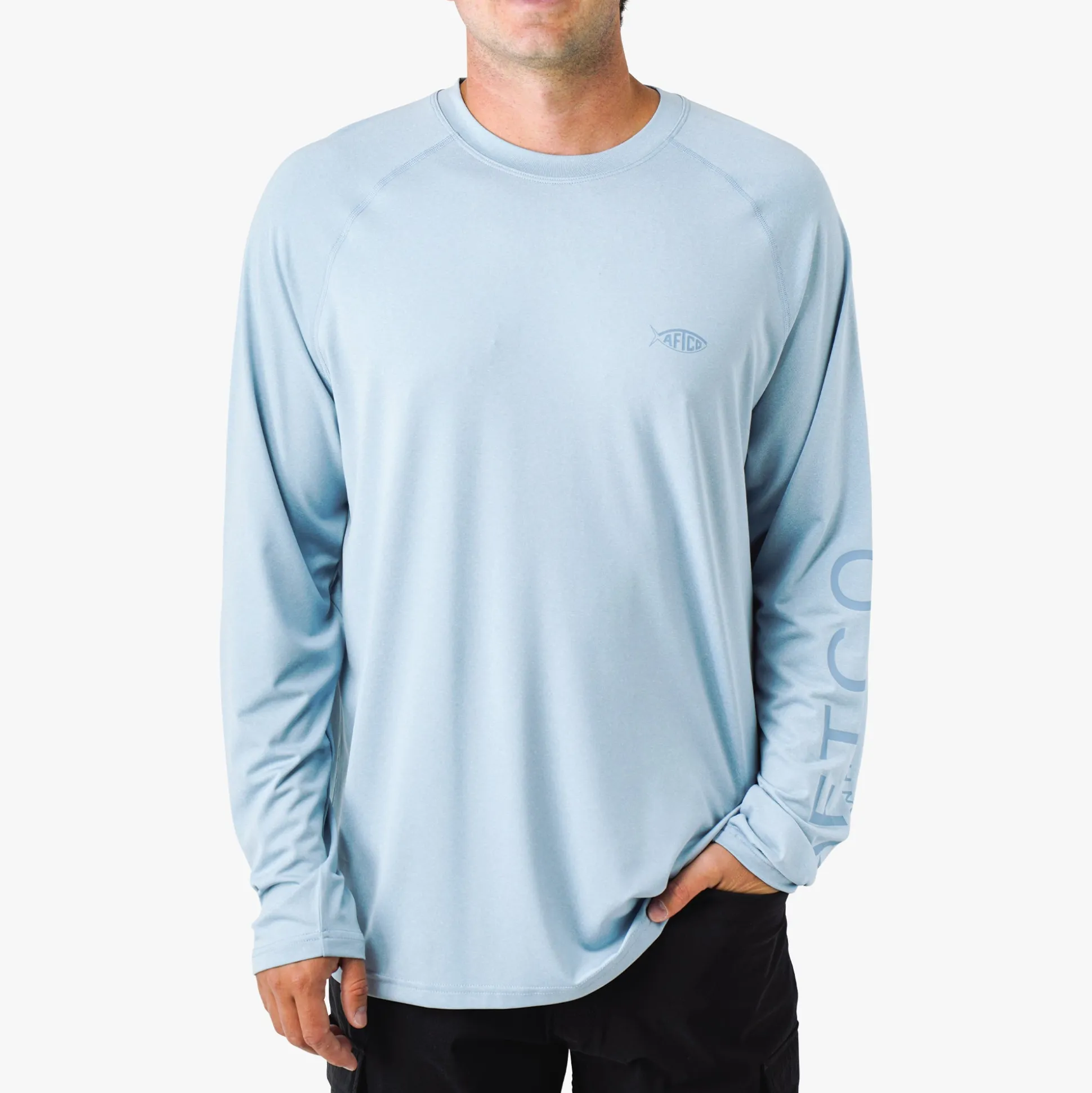 Men's Long Sleeve Sun Protection Shirt - Samurai by AFTCO
