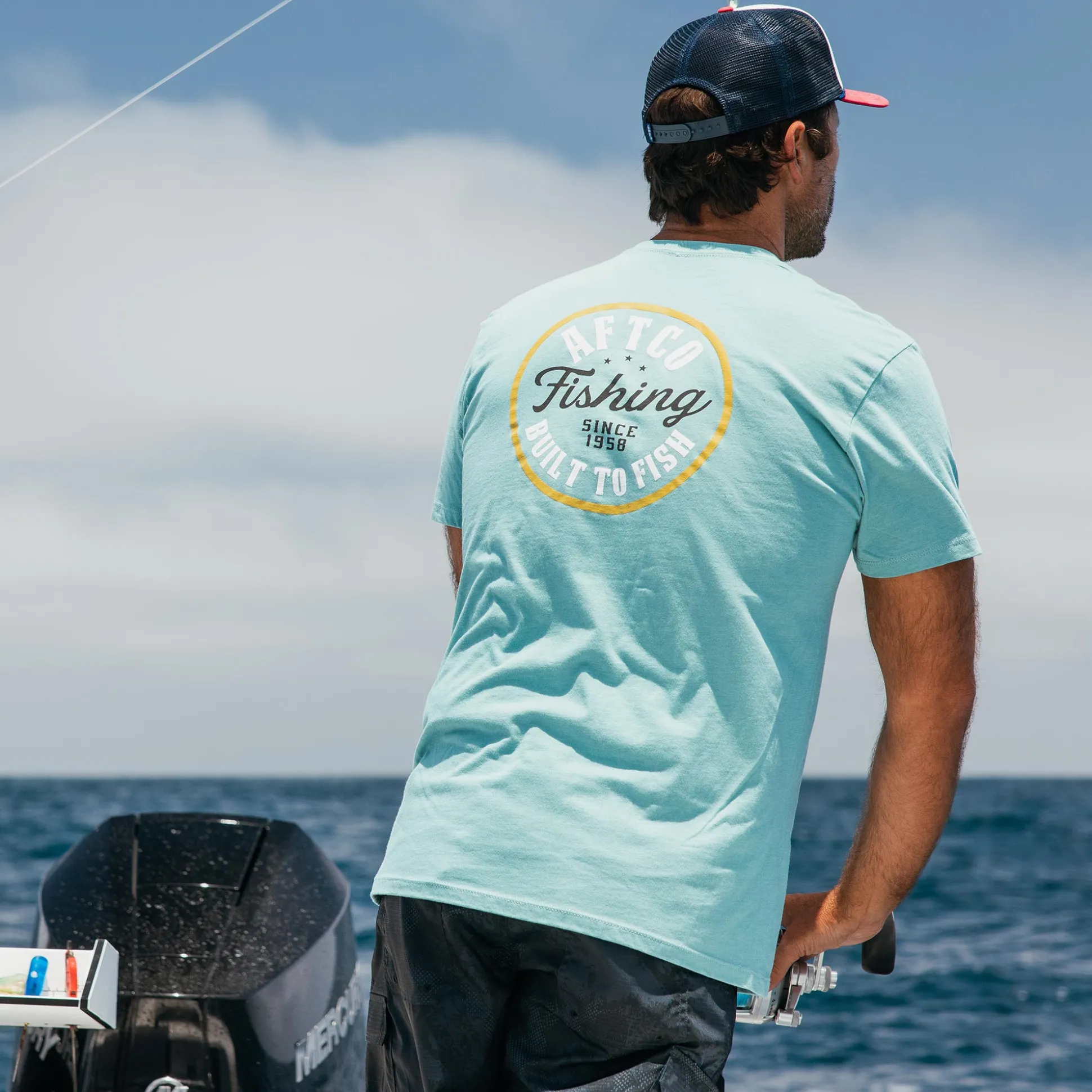 Noon Short Sleeve Fishing T-Shirt | AFTCO