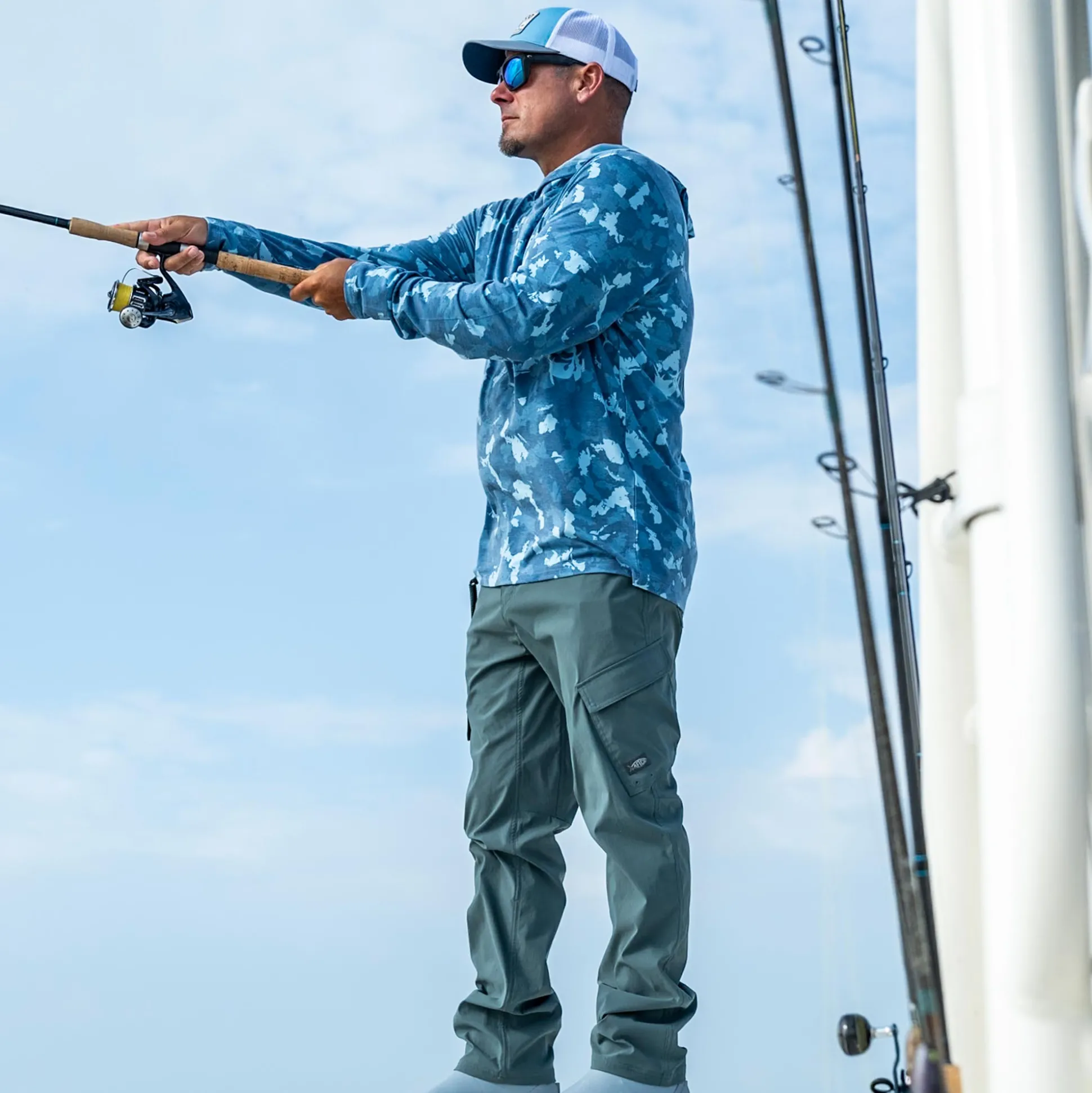 Ocean Bound Hooded Performance Shirt