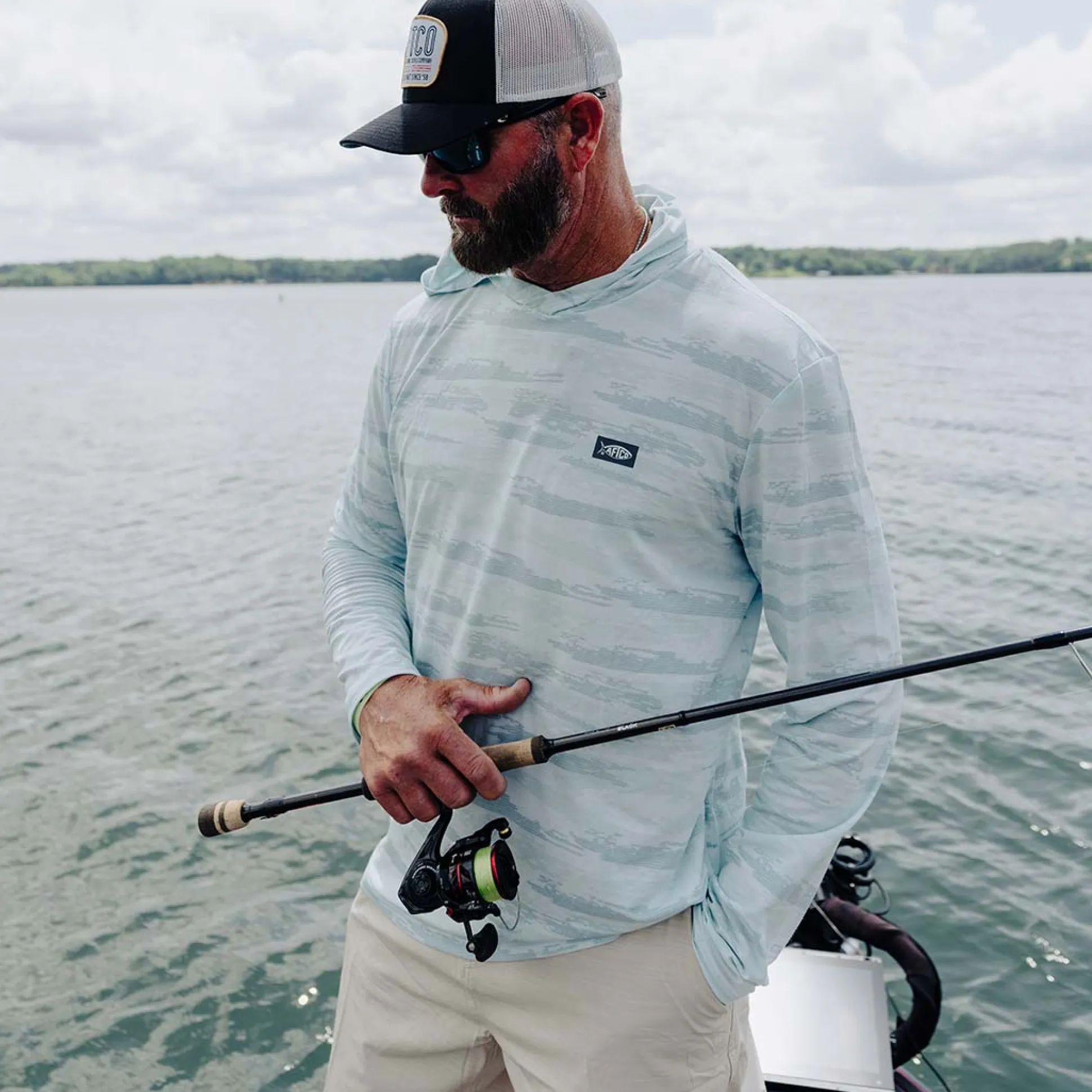 Ocean Bound Hooded Performance Shirt