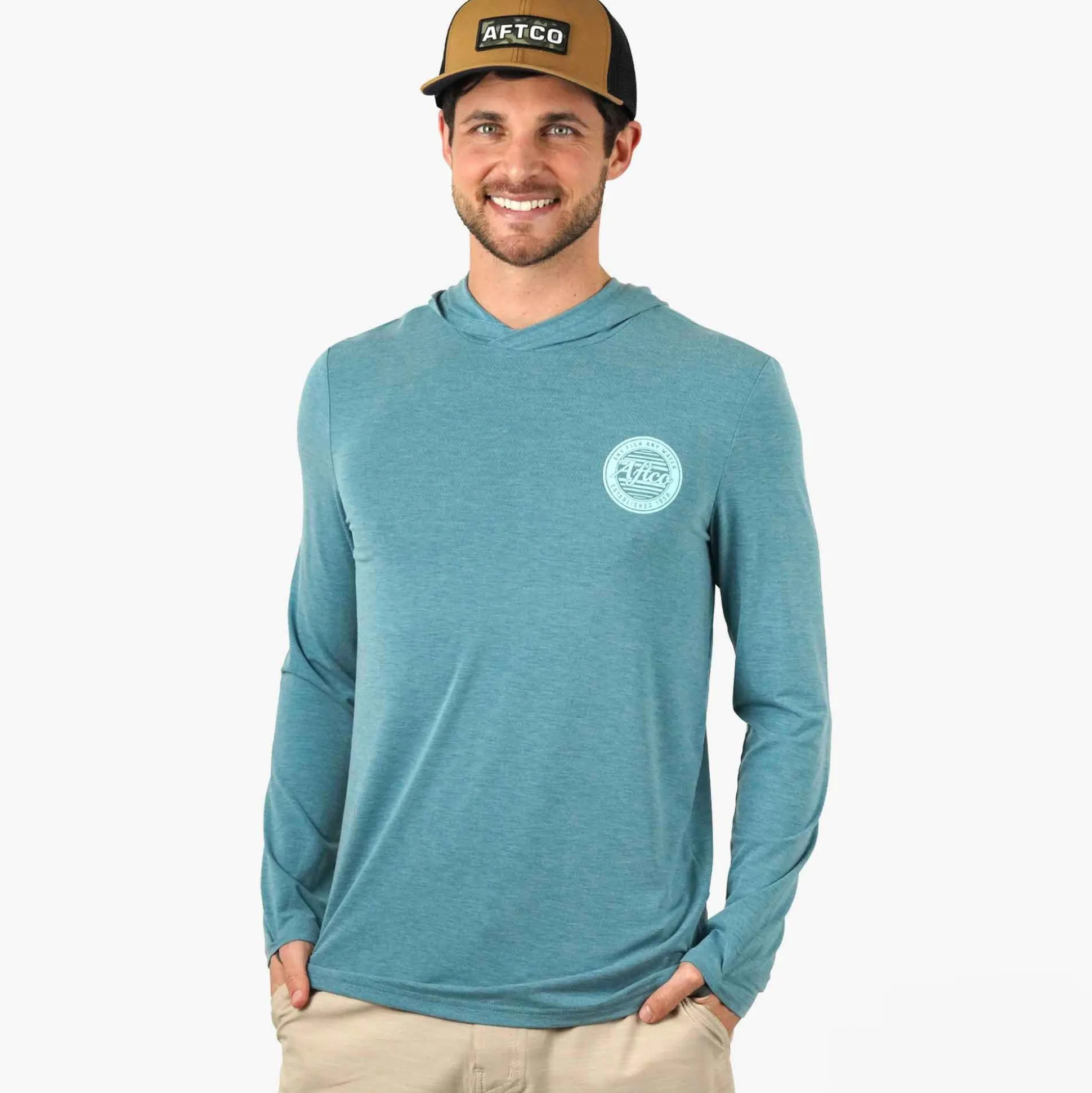 Ocean Bound LS UPF Fishing Shirts | AFTCO