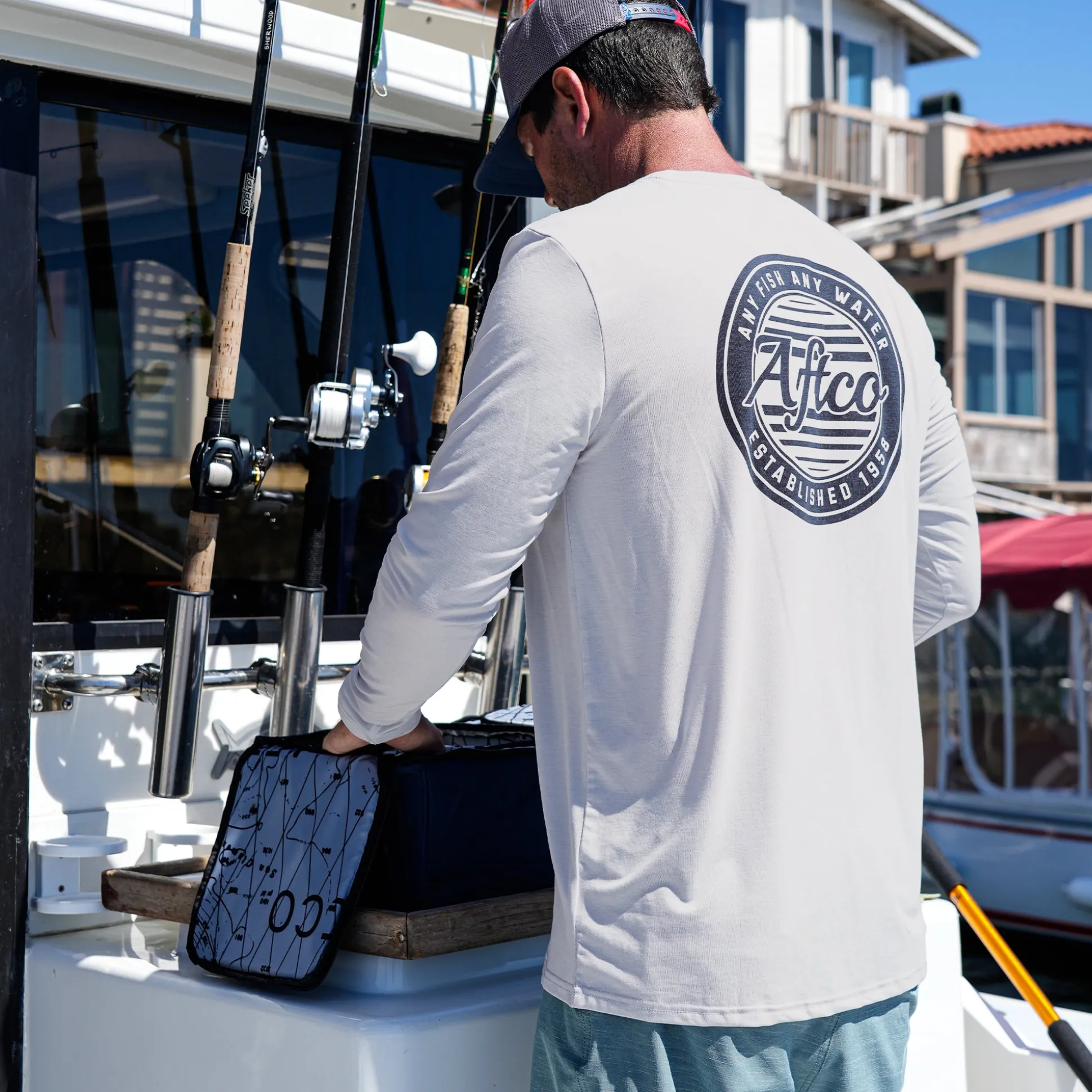 Ocean Bound LS UV Protection Fishing Shirts | AFTCO