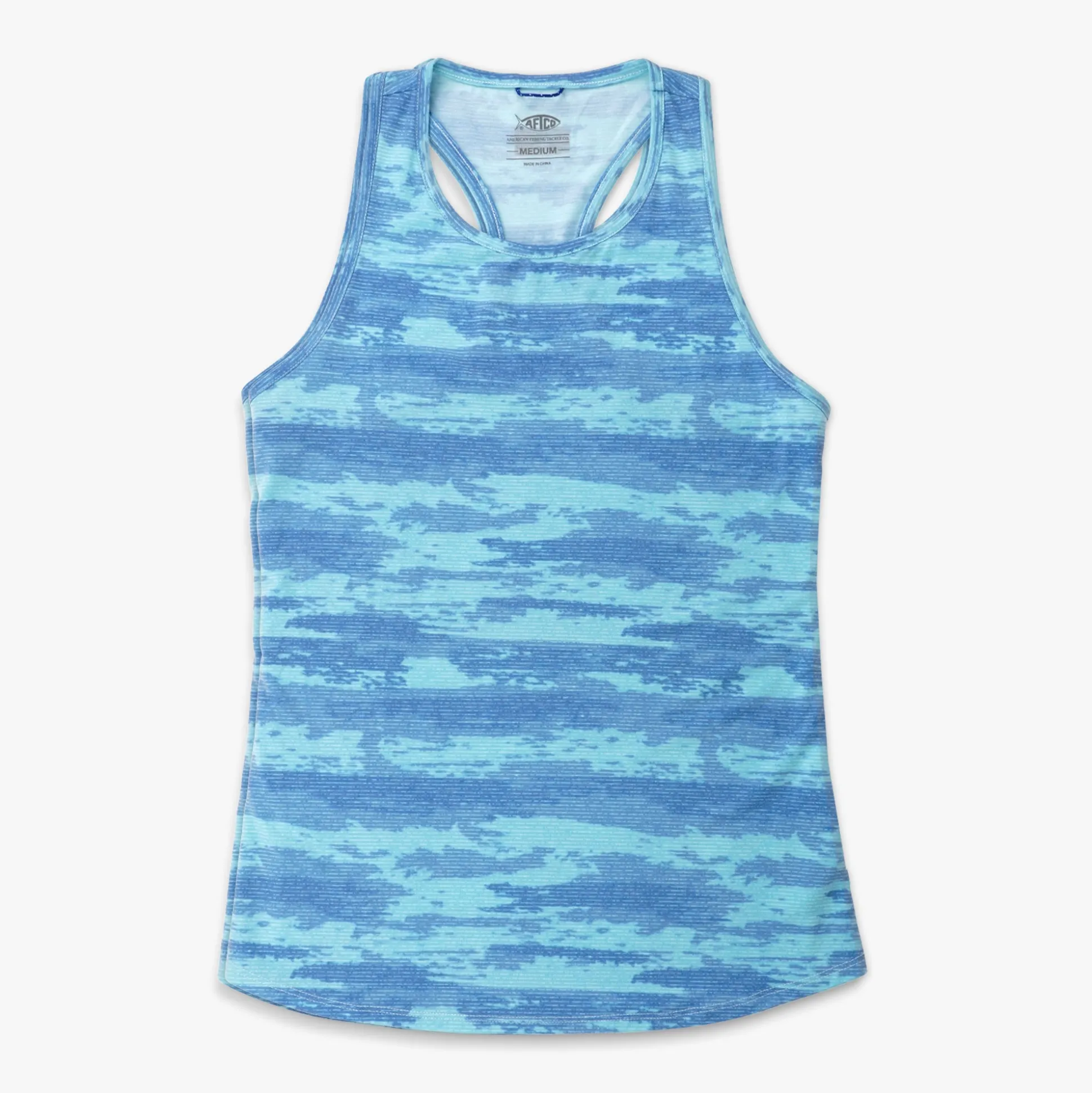 Ocean Bound Printed Women's Fishing Tank Top | AFTCO