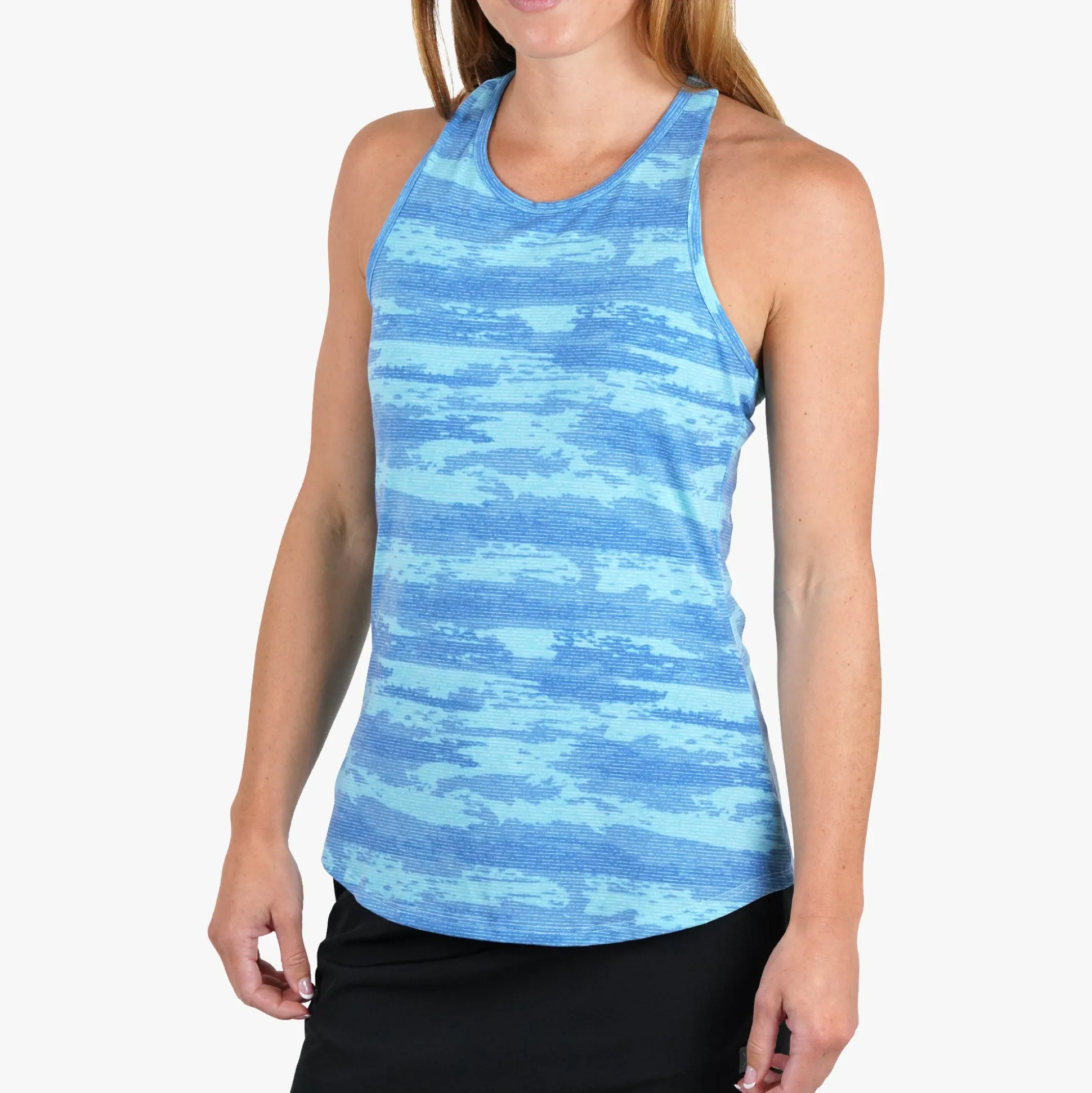 Ocean Bound Printed Women's Fishing Tank Top | AFTCO