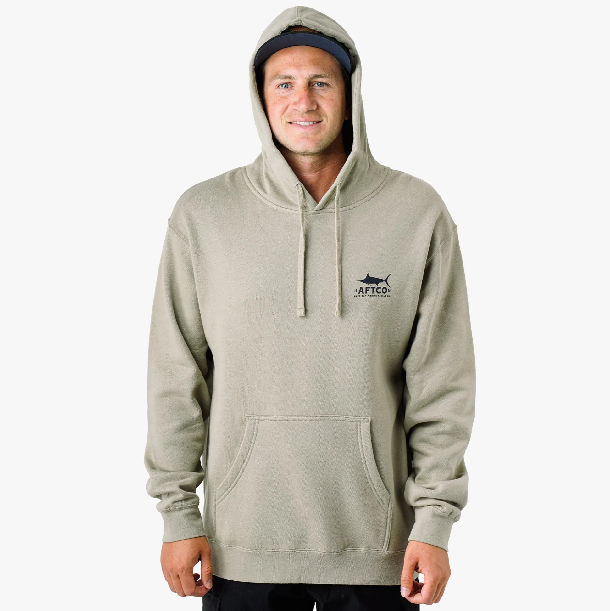 Off The Record Mens Pullover Hoodie | AFTCO
