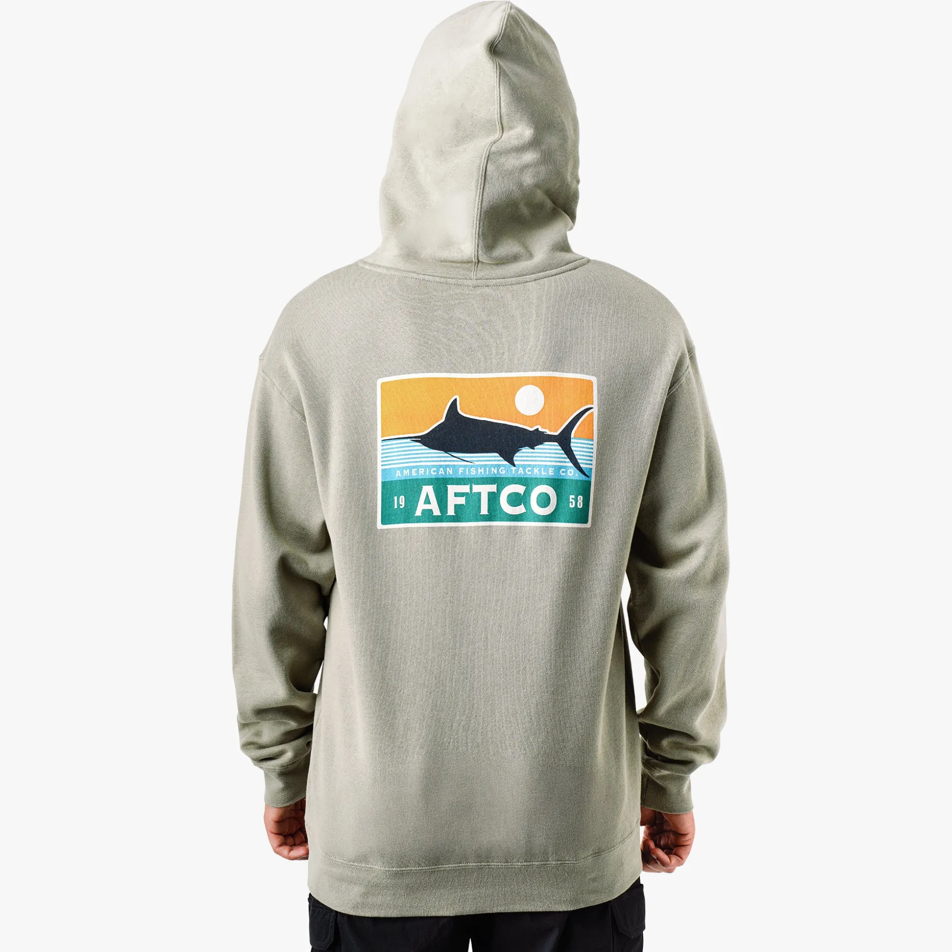 Off The Record Mens Pullover Hoodie | AFTCO