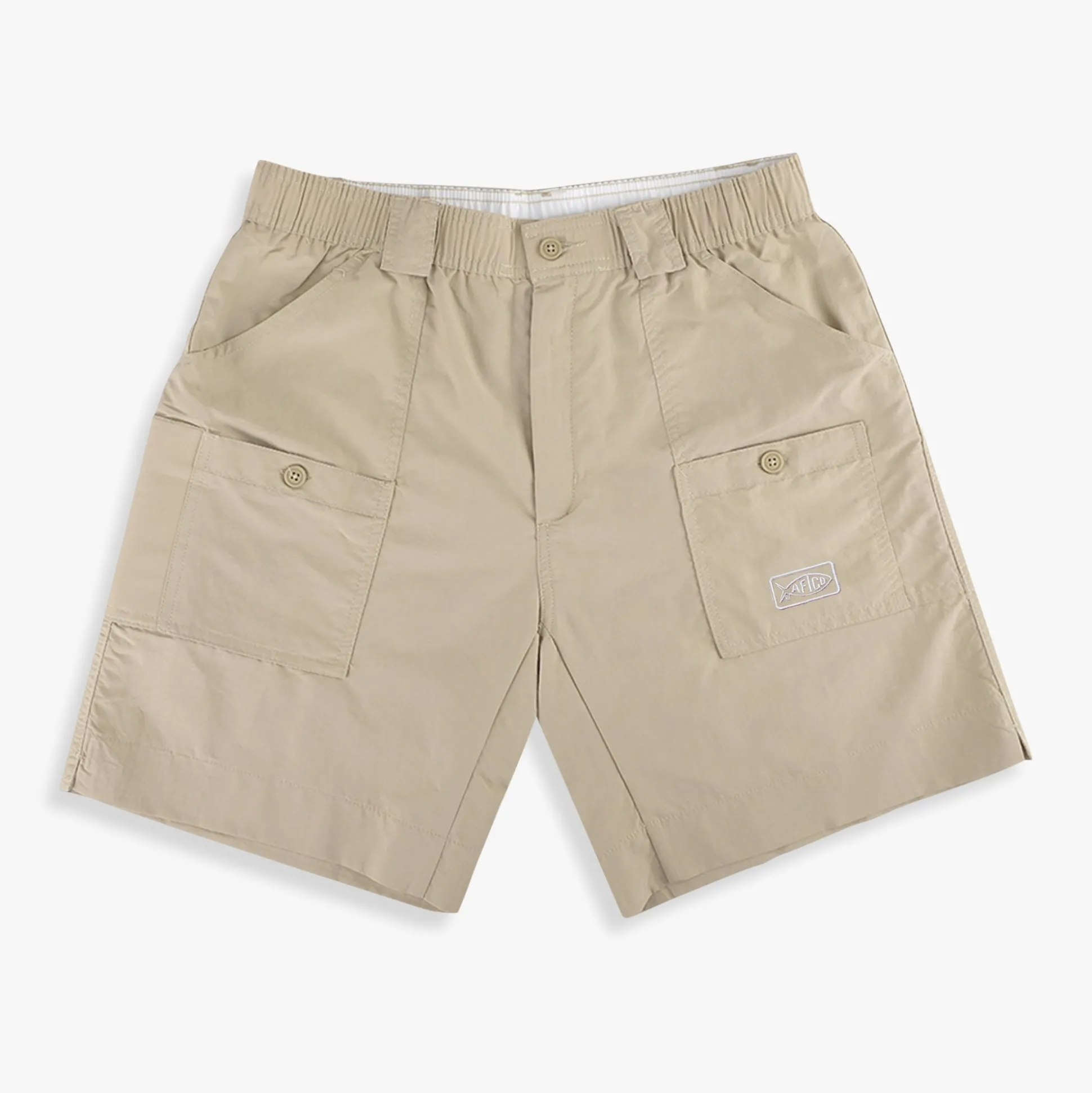 Original Mens Fishing Shorts Long - Classic Colors - AFTCO
