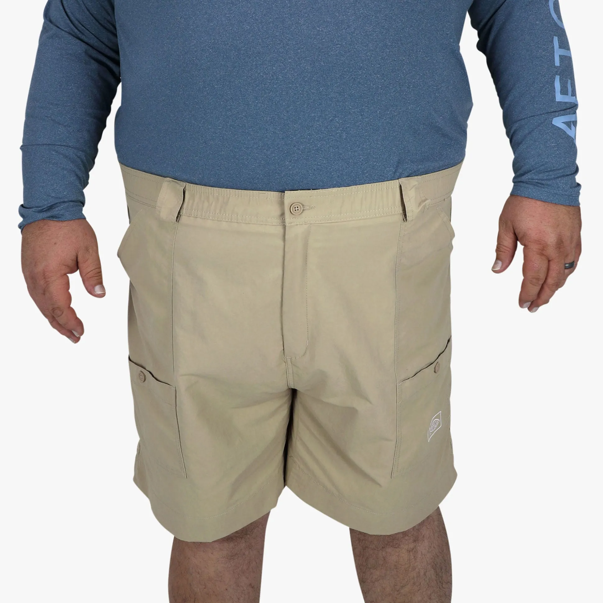 Original Mens Fishing Shorts Long - Classic Colors - AFTCO