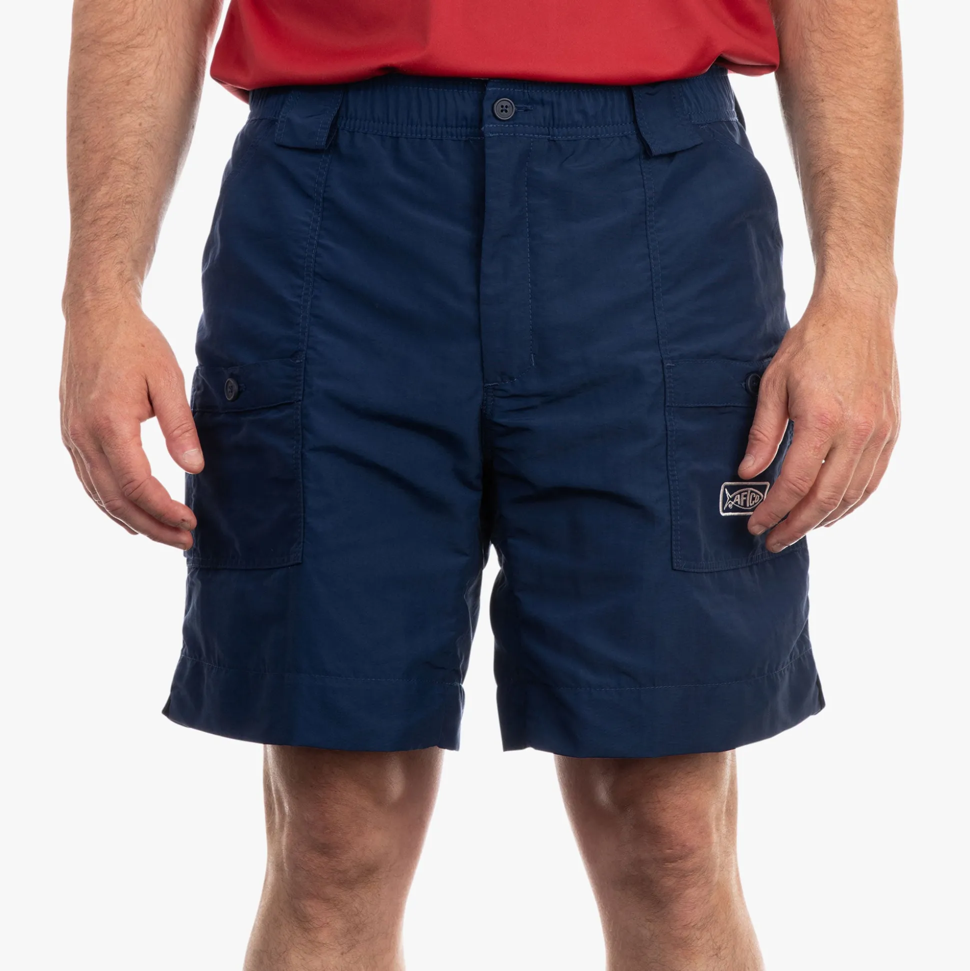 Original Mens Fishing Shorts Long - Classic Colors - AFTCO