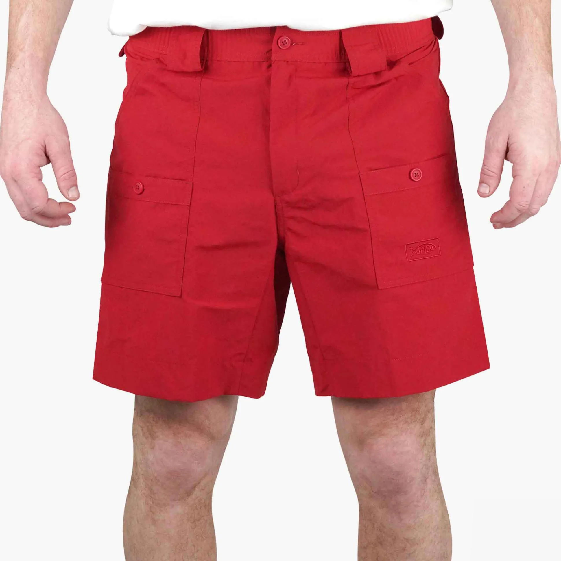 Original Mens Fishing Shorts Long - Classic Colors - AFTCO