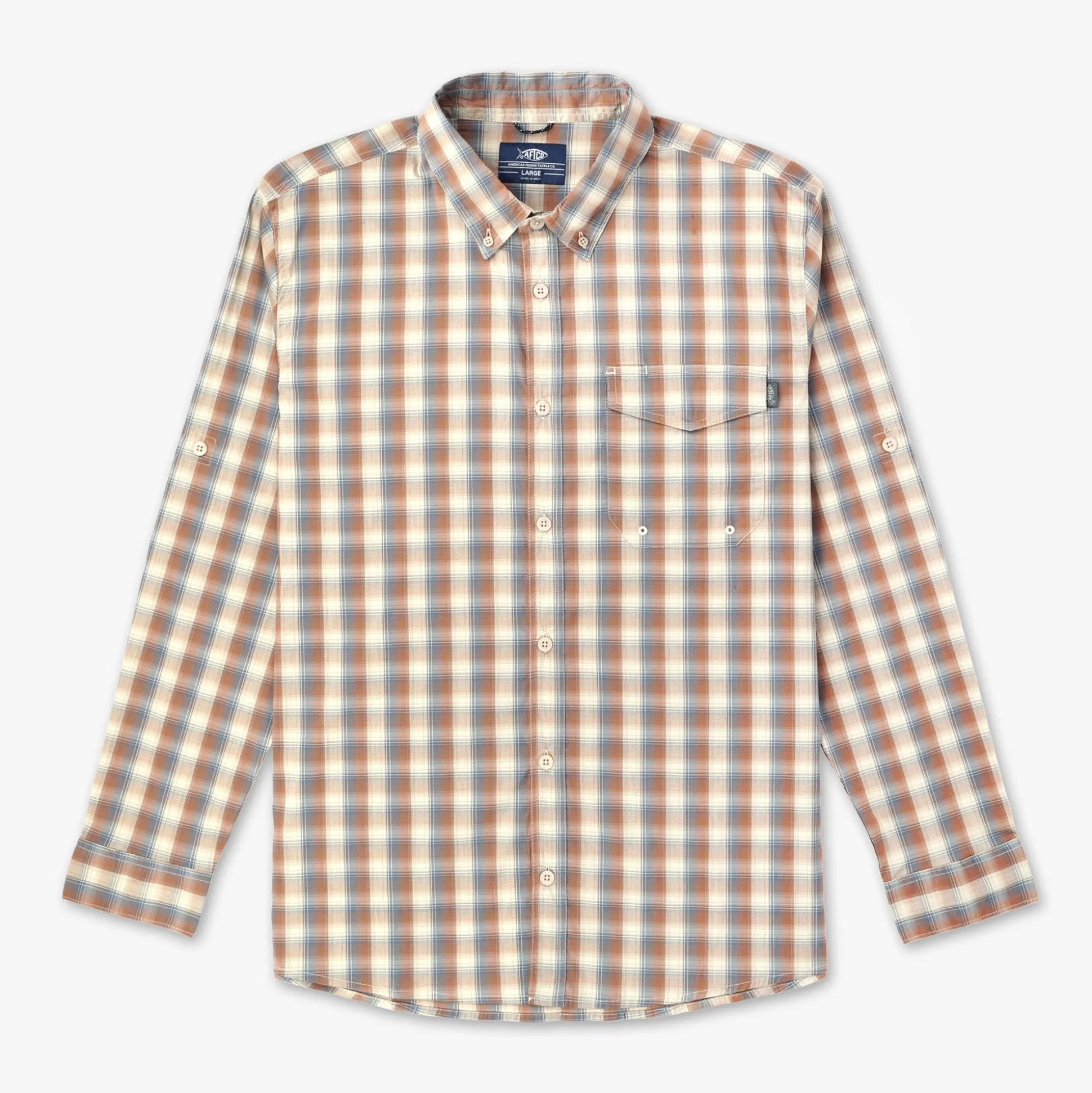 Portside LS Button Down Fishing Shirt | AFTCO