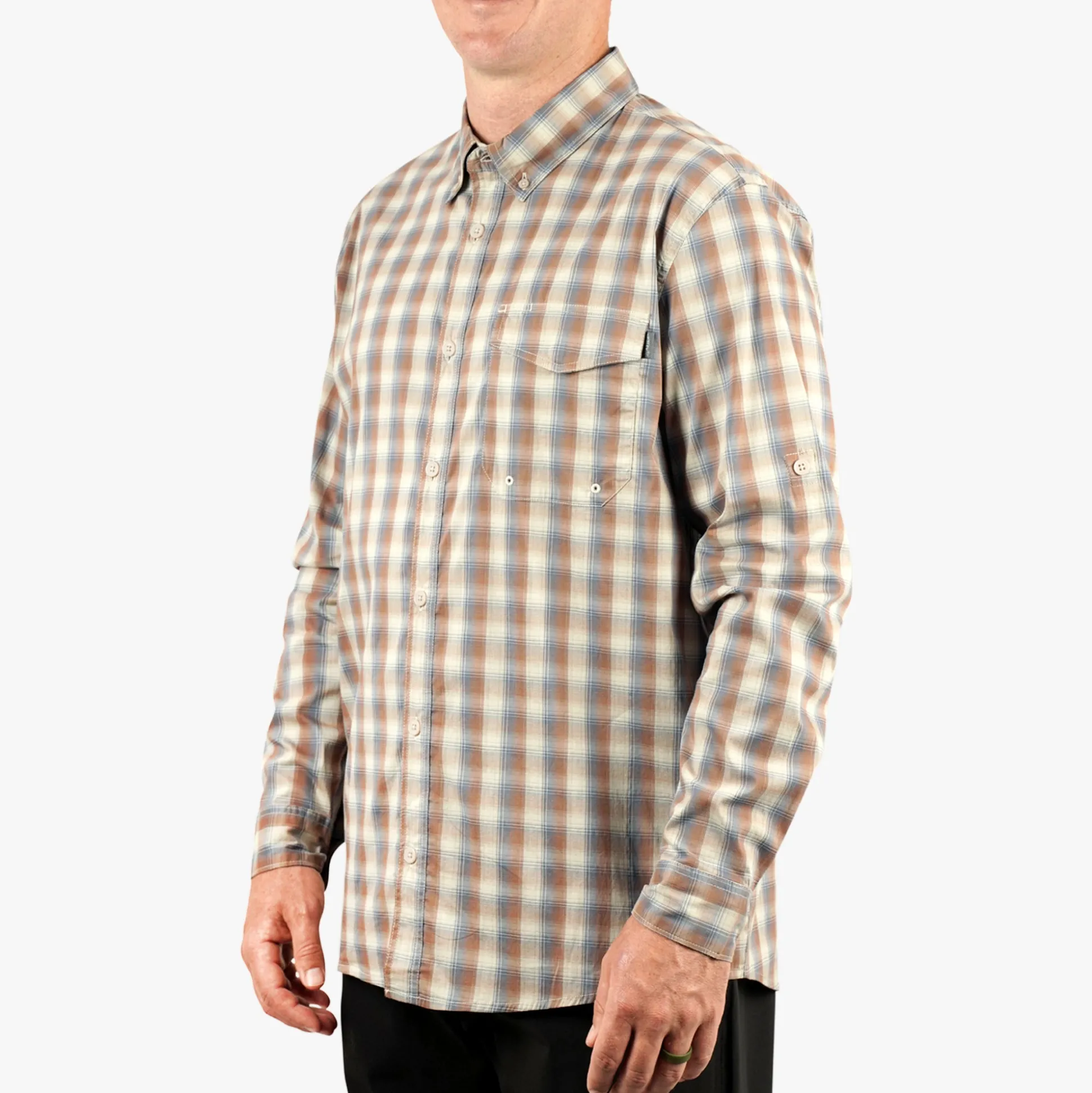 Portside LS Button Down Fishing Shirt | AFTCO