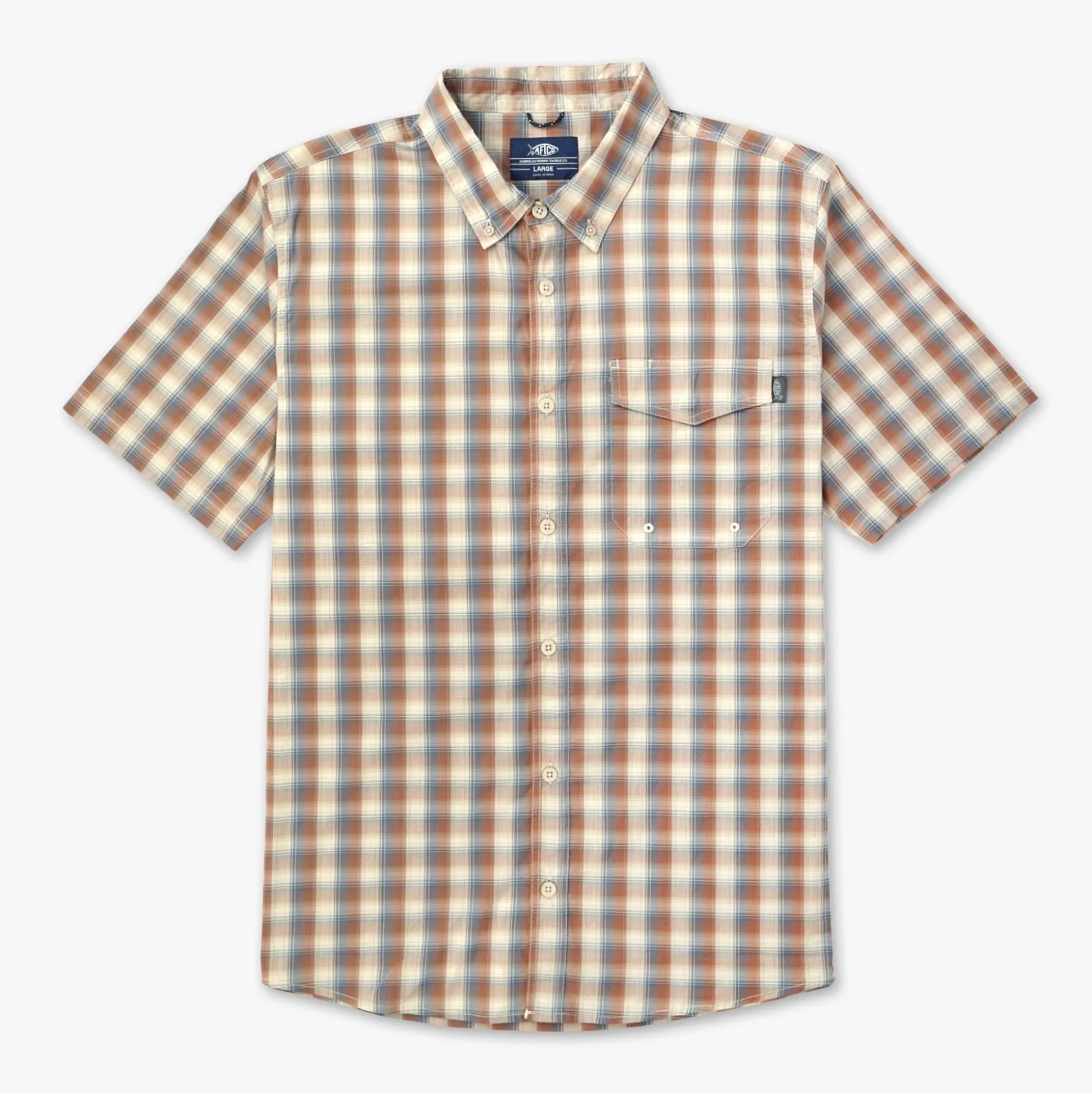 Portside SS Button Down Fishing Shirt | AFTCO