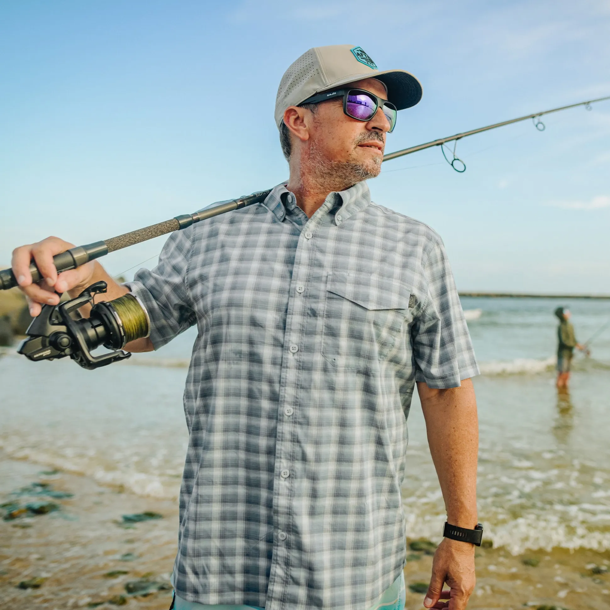 Portside SS Button Down Fishing Shirt | AFTCO