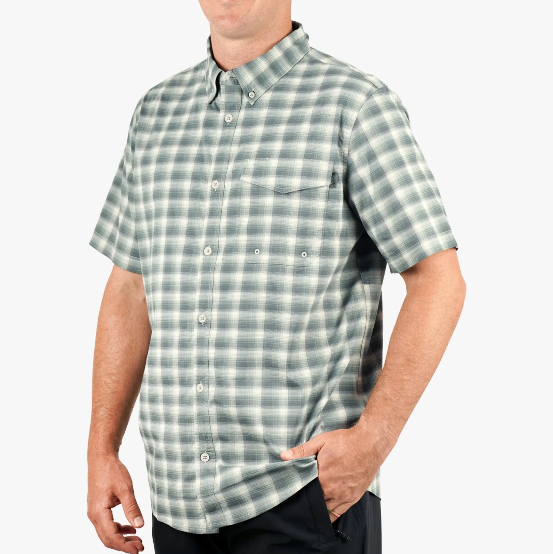 Portside SS Button Down Fishing Shirt | AFTCO