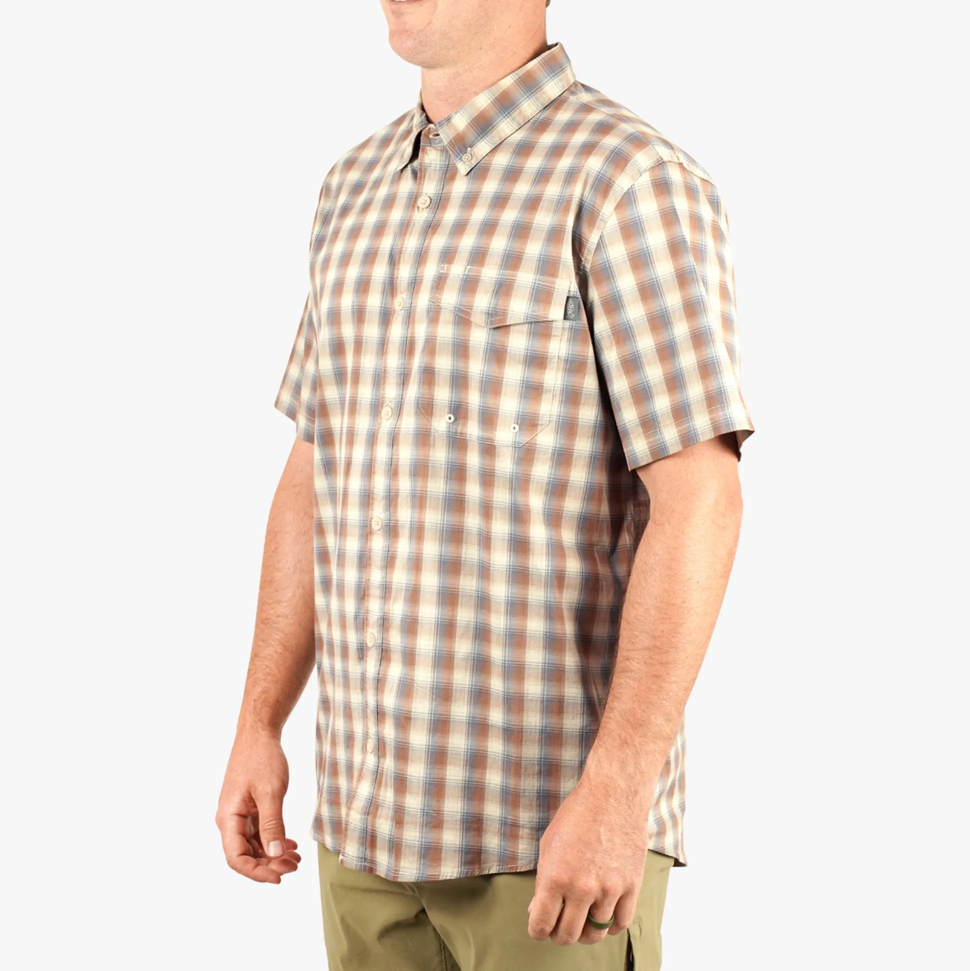 Portside SS Button Down Fishing Shirt | AFTCO