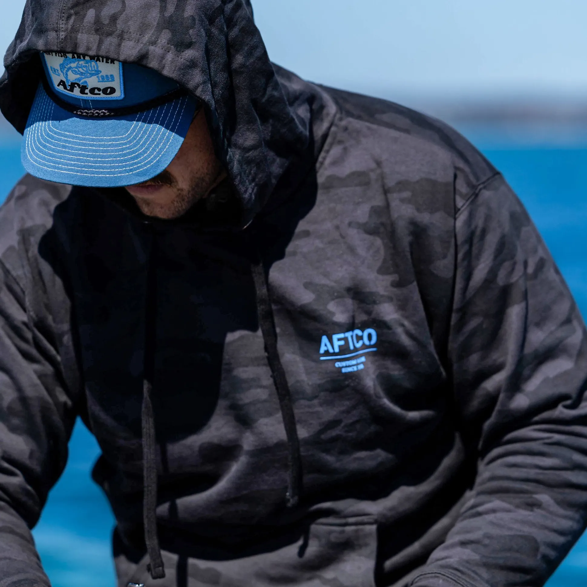 Radar Camo Pullover Hoodie | AFTCO