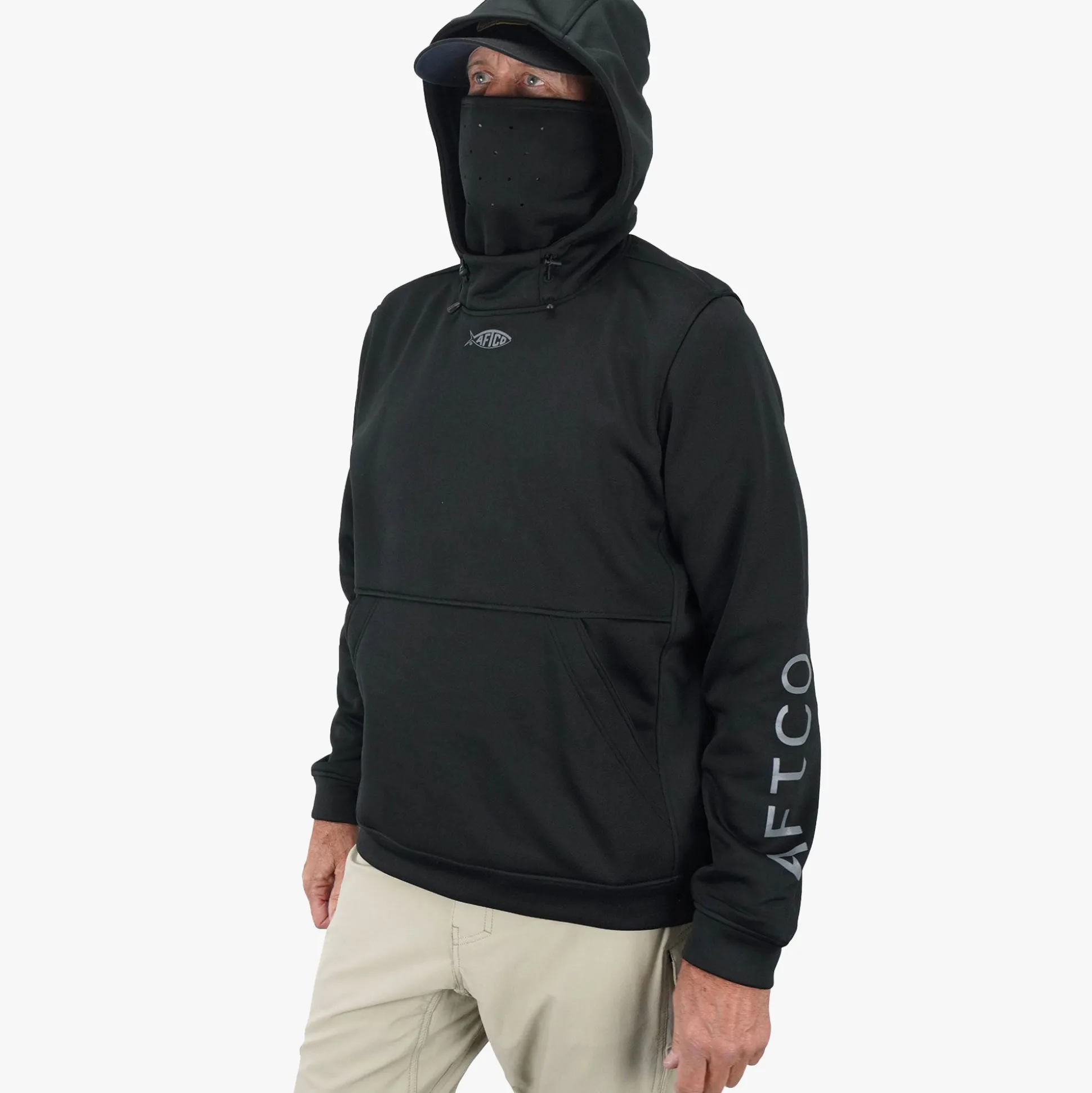 Reaper Hoodie: technical fishing sweatshirt by AFTCO