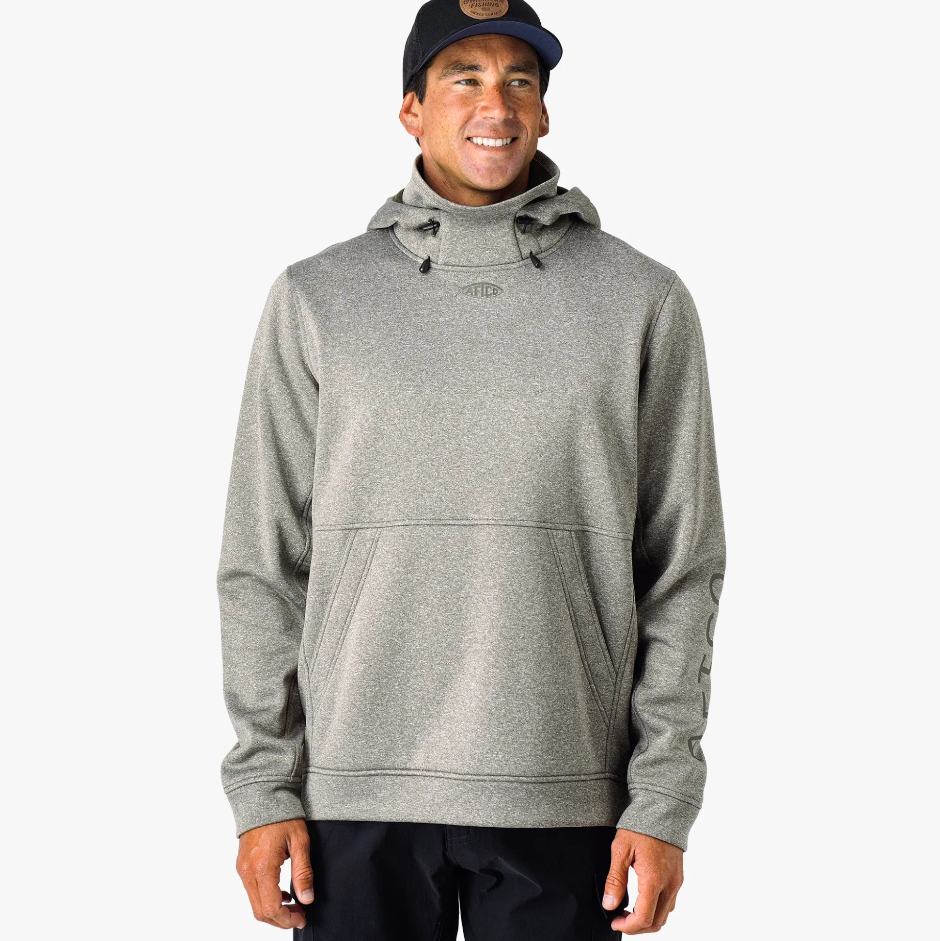 Reaper Hoodie: technical fishing sweatshirt by AFTCO