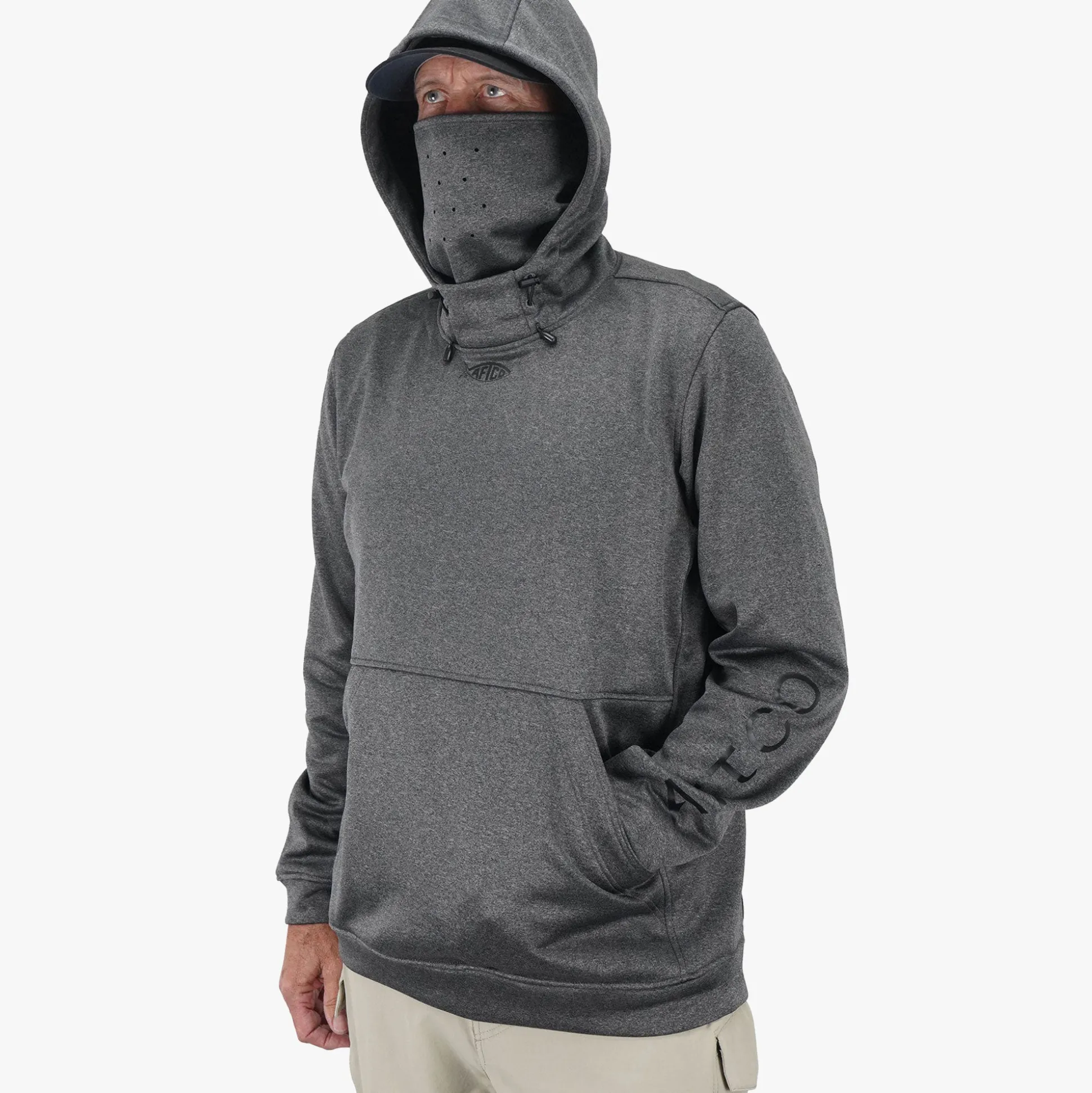Reaper Hoodie: technical fishing sweatshirt by AFTCO