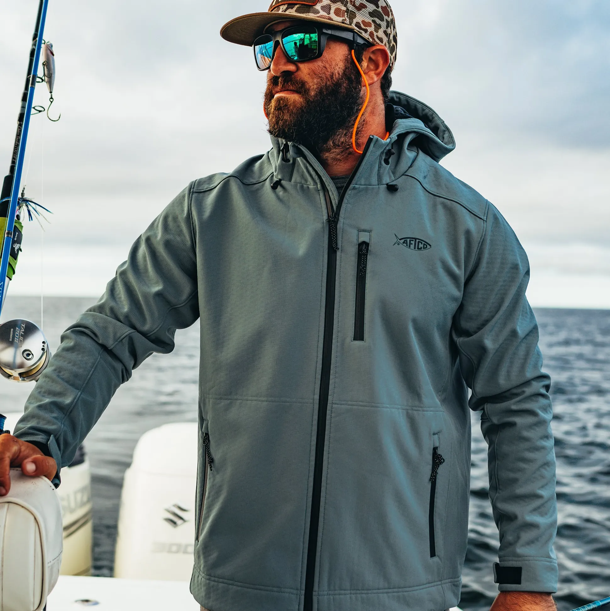 Reaper Softshell Zip Up Jacket