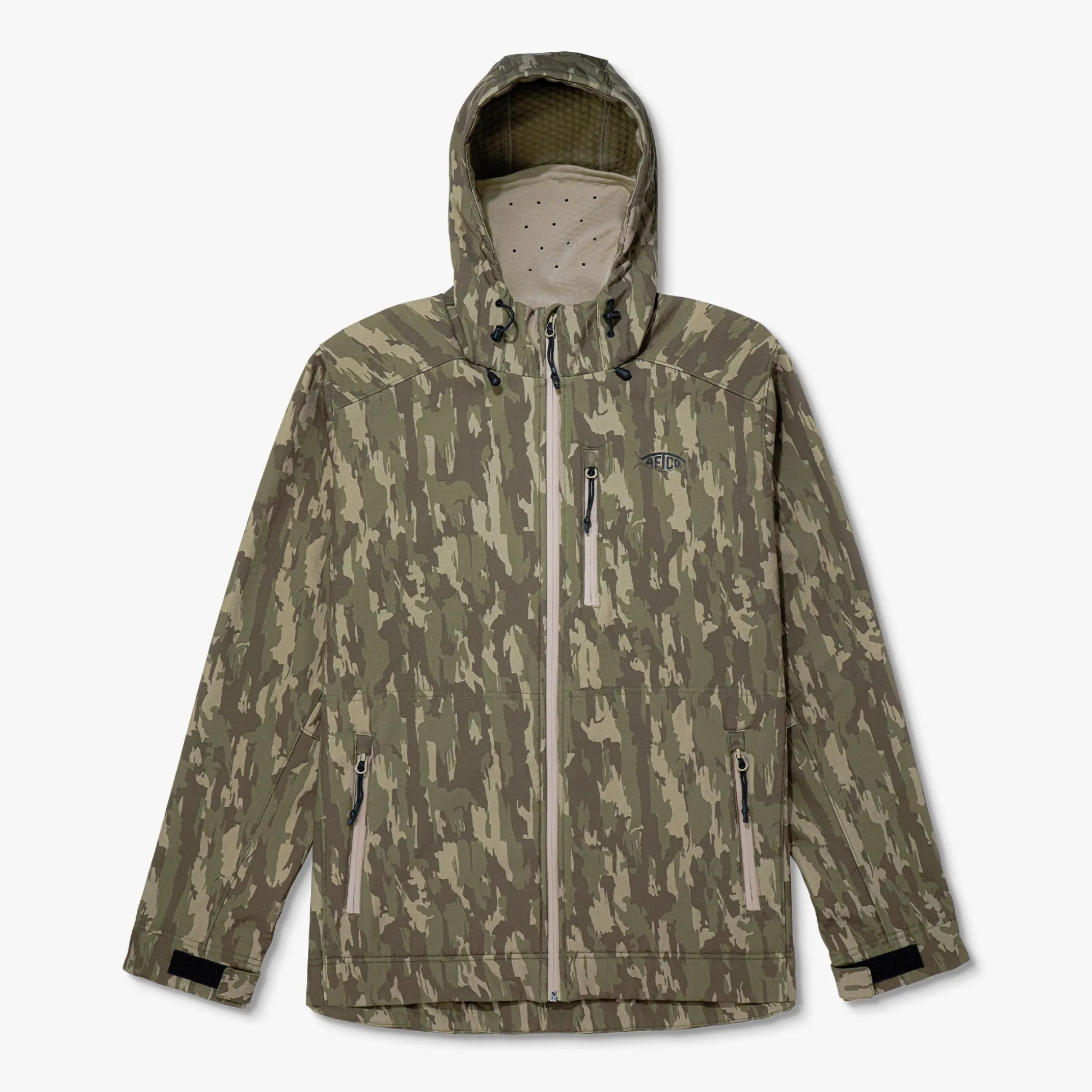Reaper Tactical Zip Up Camo Softshell Jacket