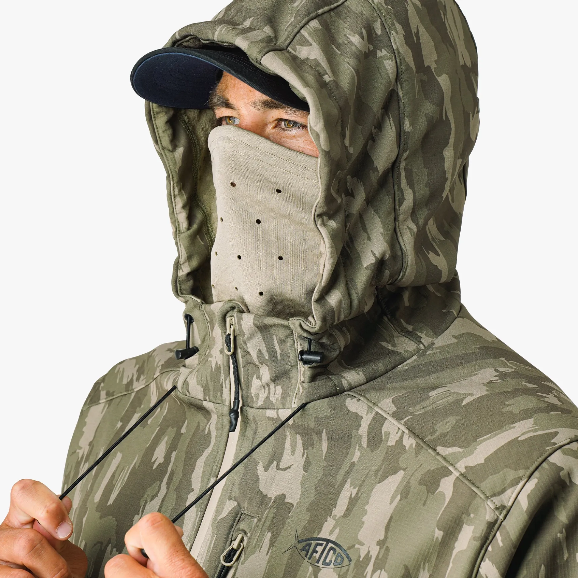 Reaper Tactical Zip Up Camo Softshell Jacket