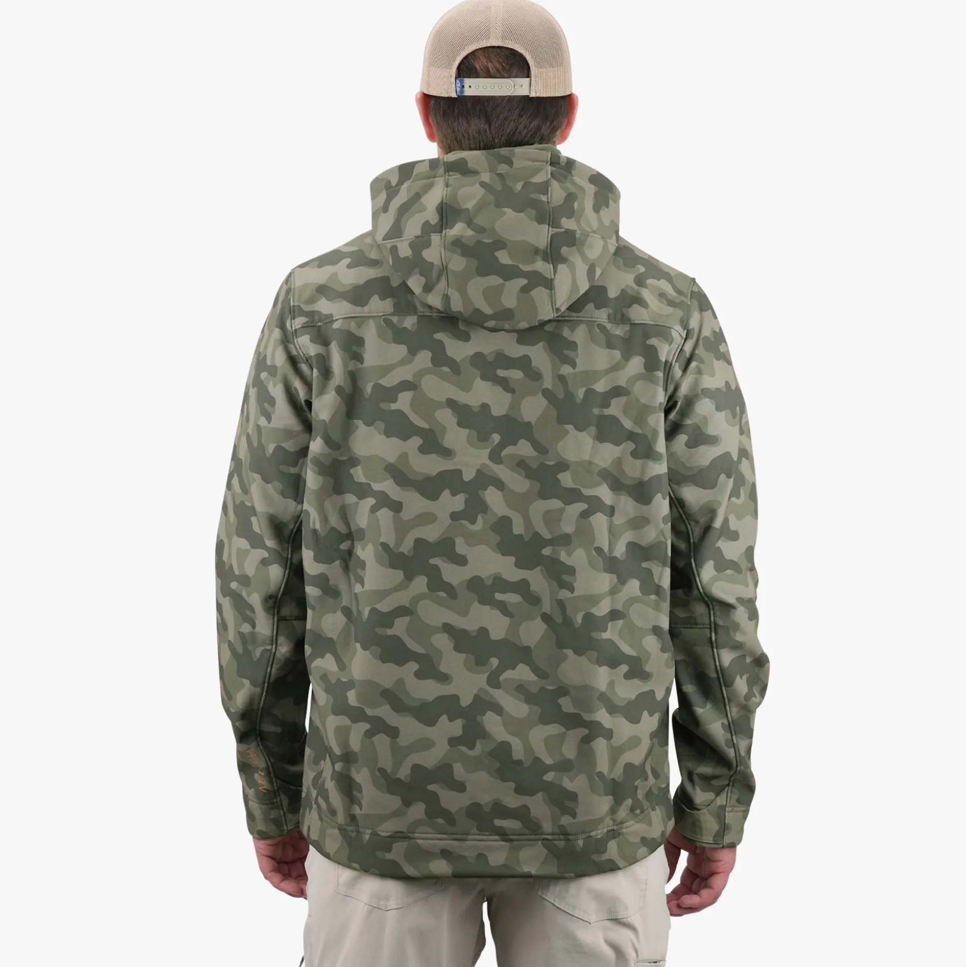 Reaper Tactical Zip Up Camo Softshell Jacket