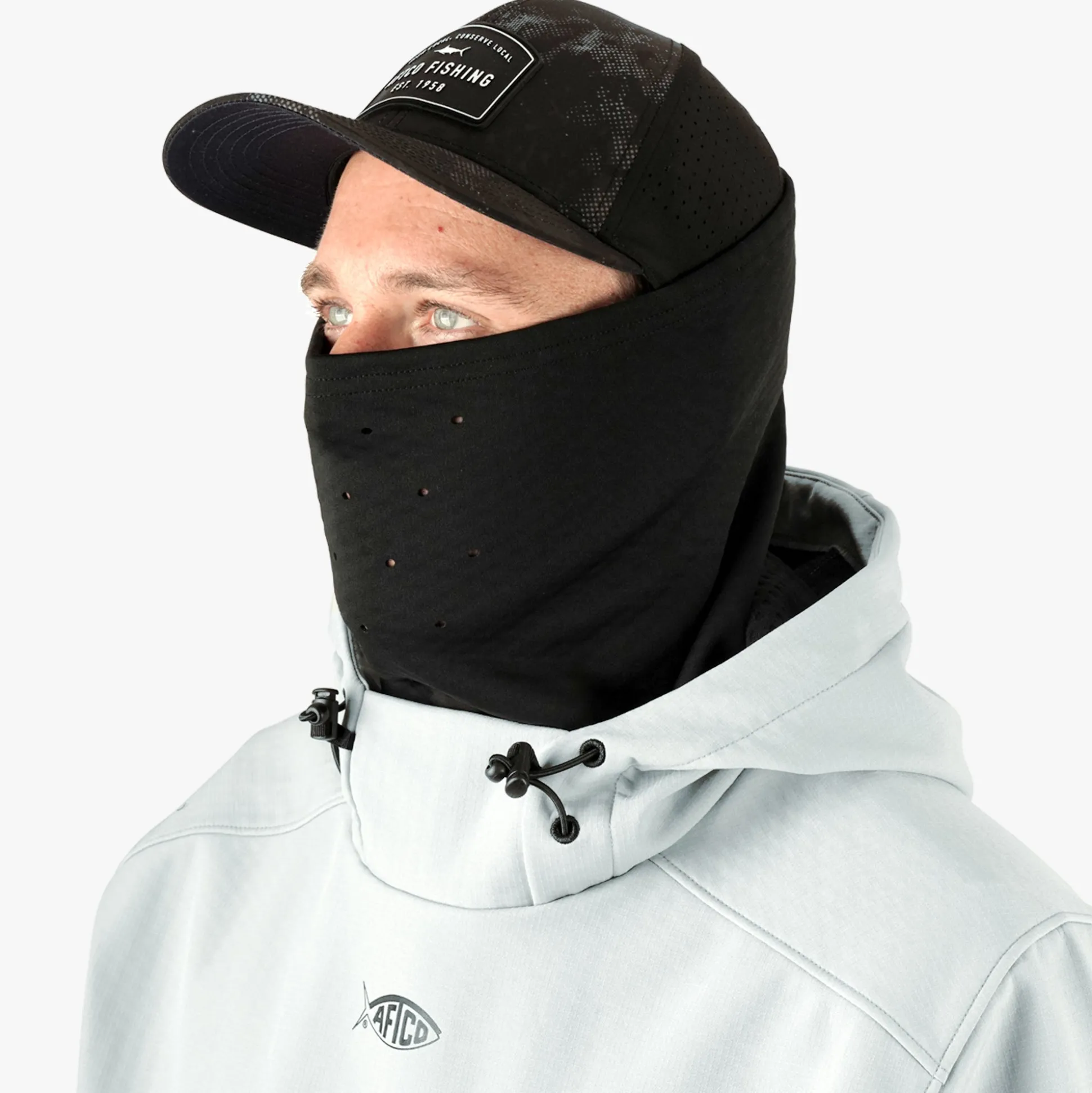 Reaper Windproof Pullover Hoodie - Stretch Softshell | AFTCO