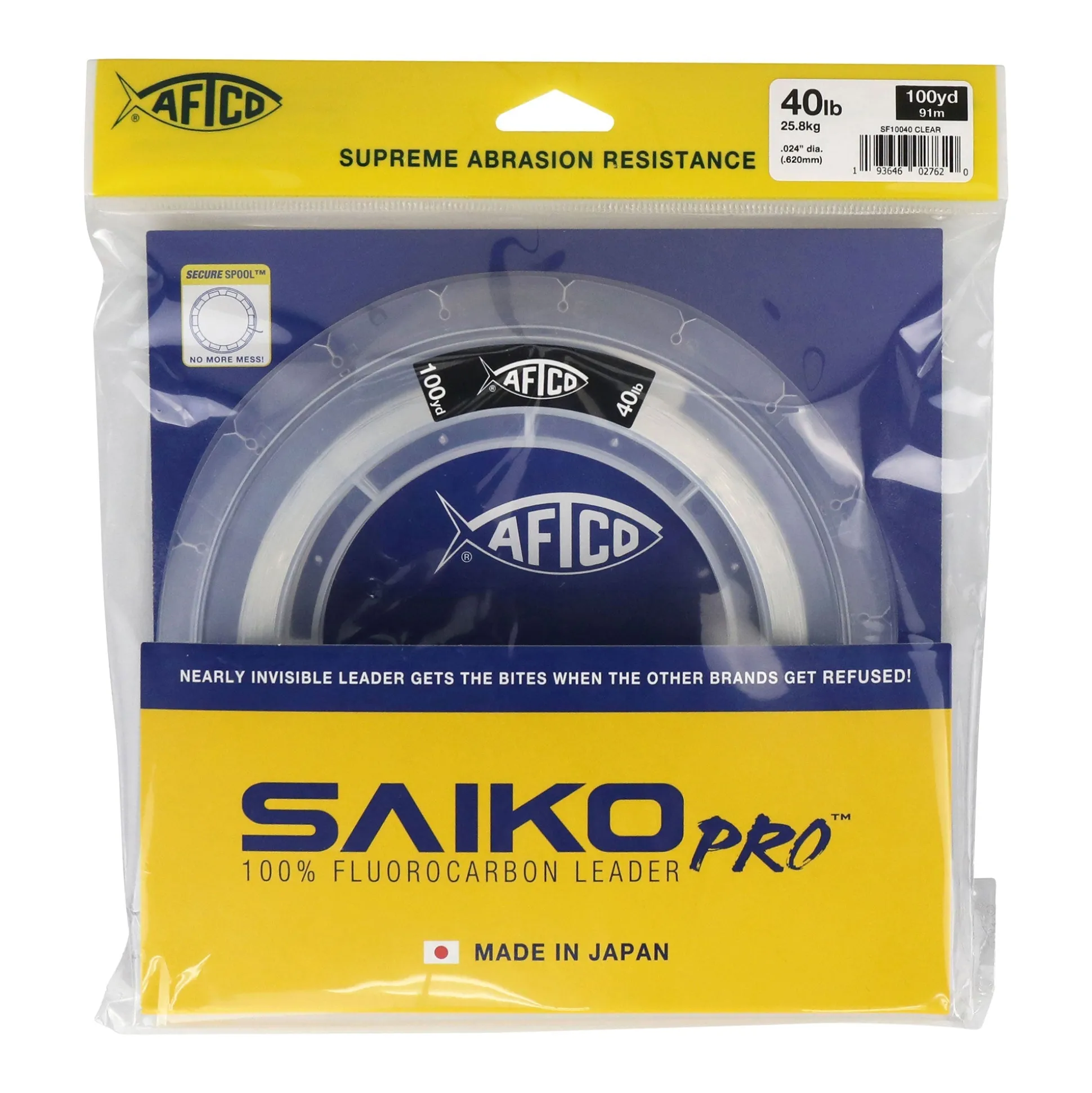 Saiko Pro 100% Fluorocarbon Leader