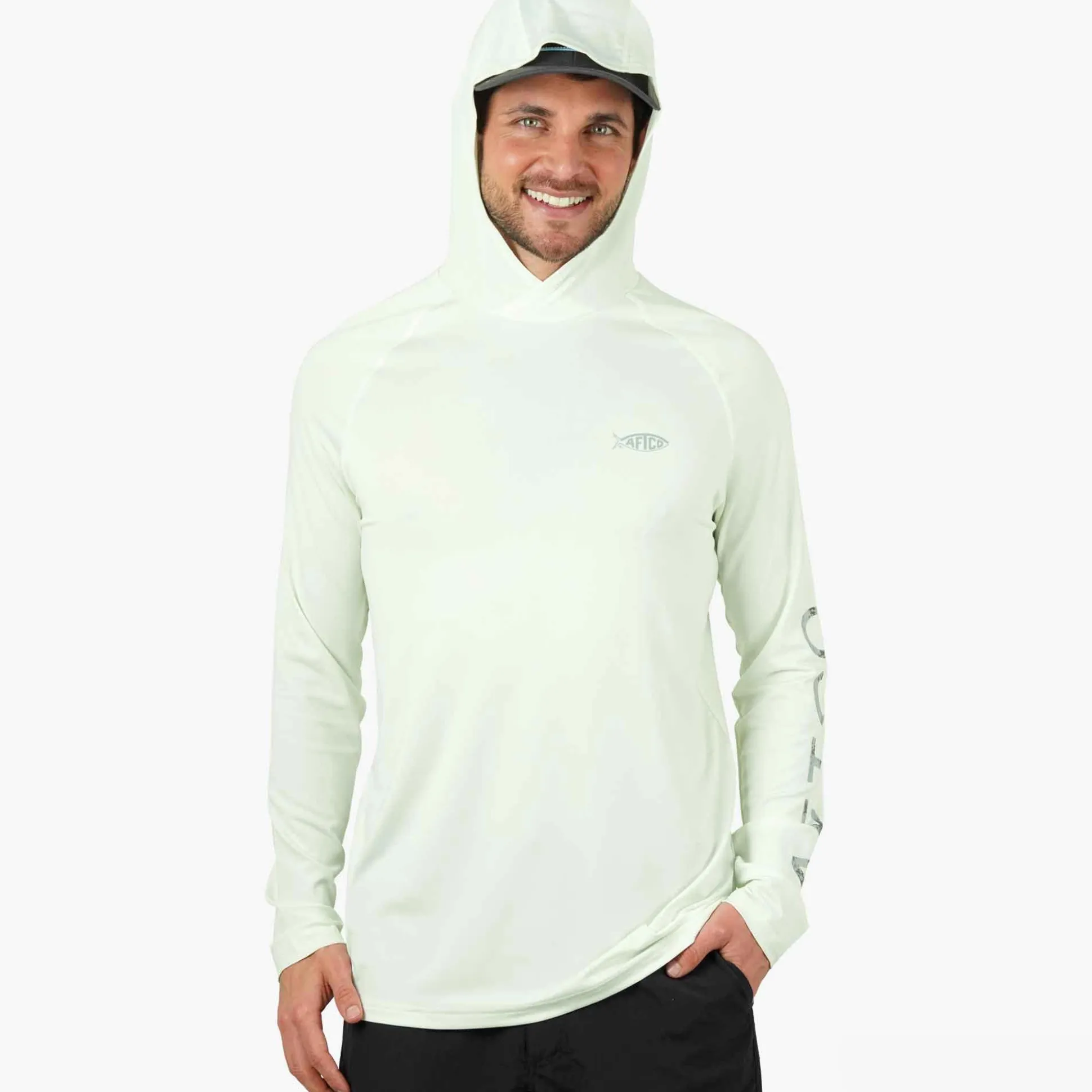 Samurai Long Sleeve Sun Protection Hoodie | AFTCO