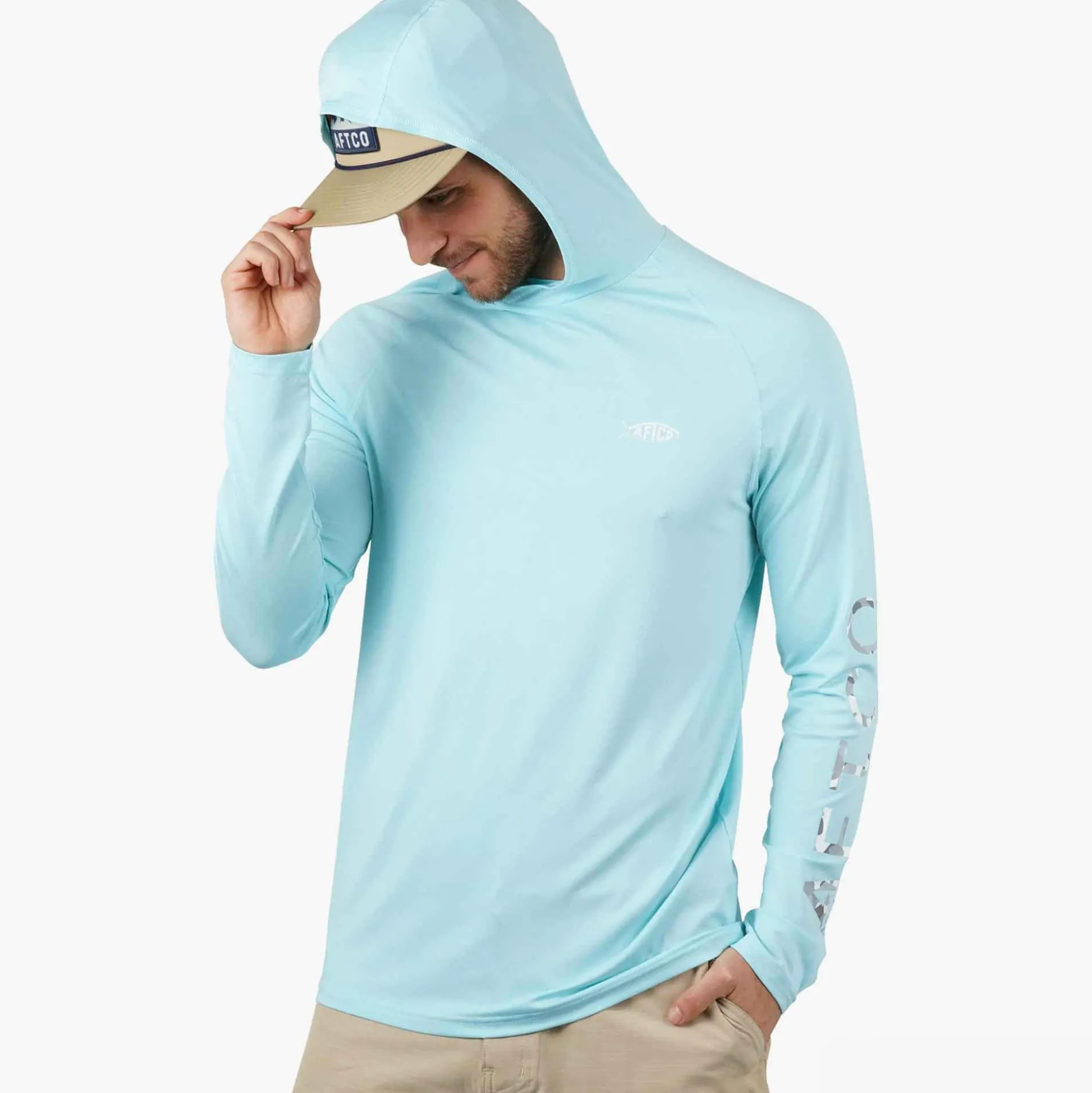 Samurai Long Sleeve Sun Protection Hoodie | AFTCO