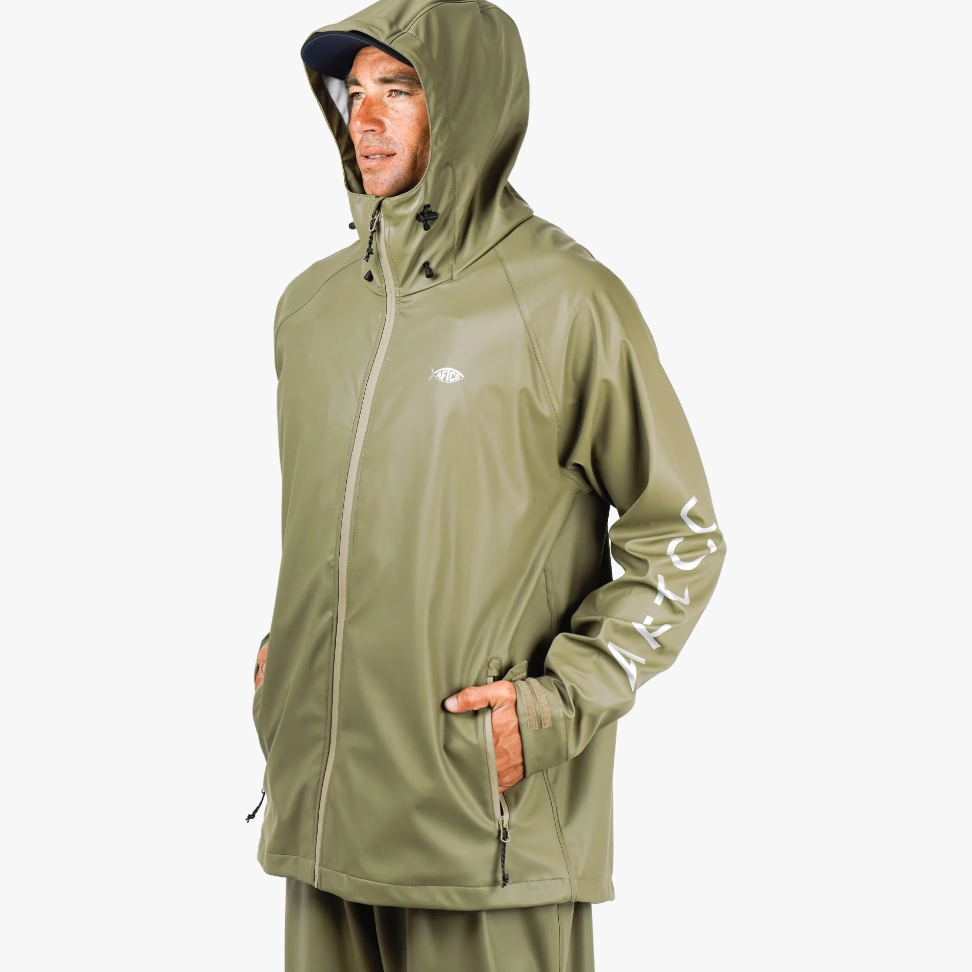Seafarer Fishing Rain Jacket | AFTCO