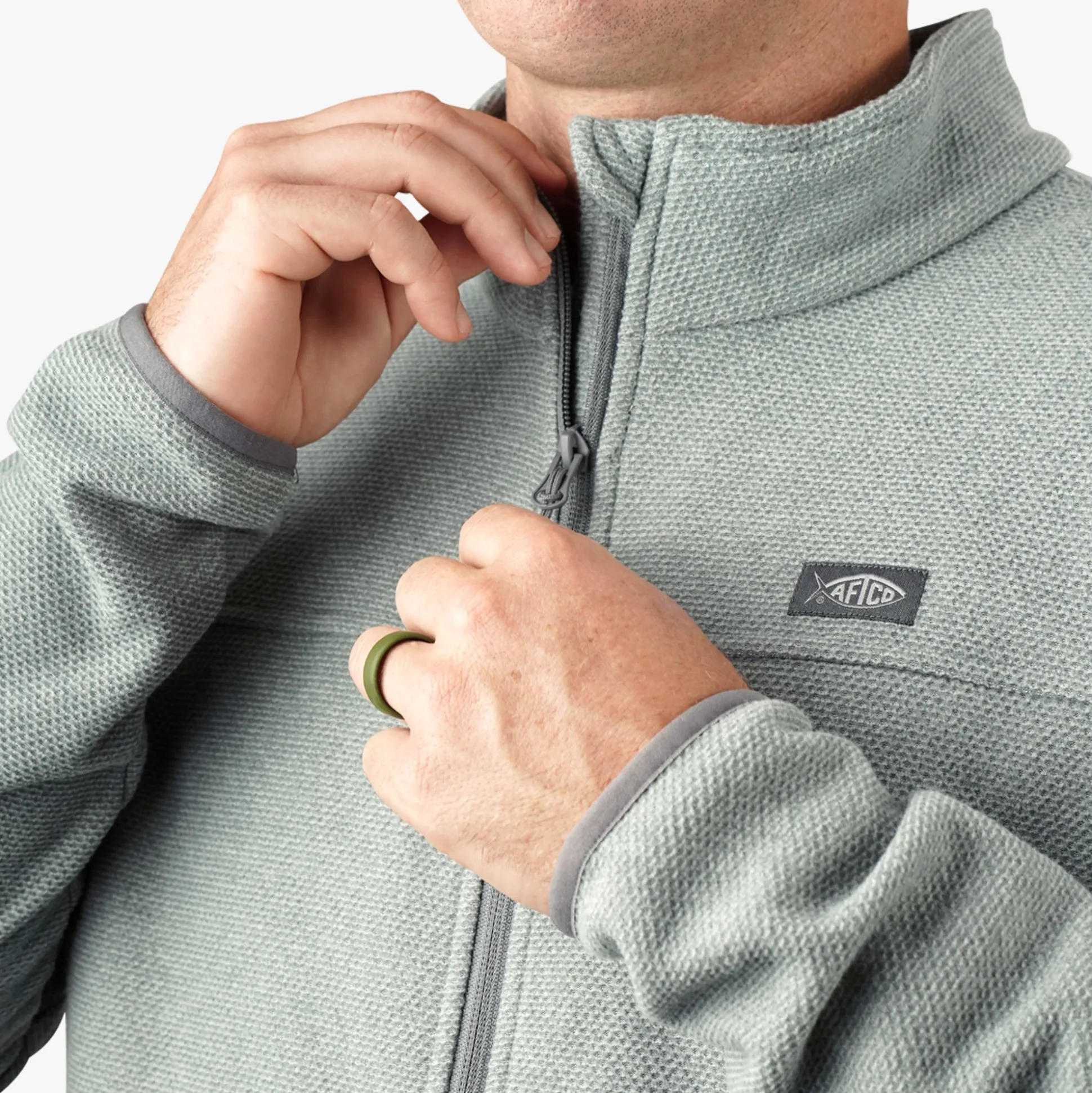 Sentinel Full Zip Fishing Fleece | AFTCO