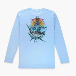 Ship Out UVX LS Fishing Sun Shirt | AFTCO