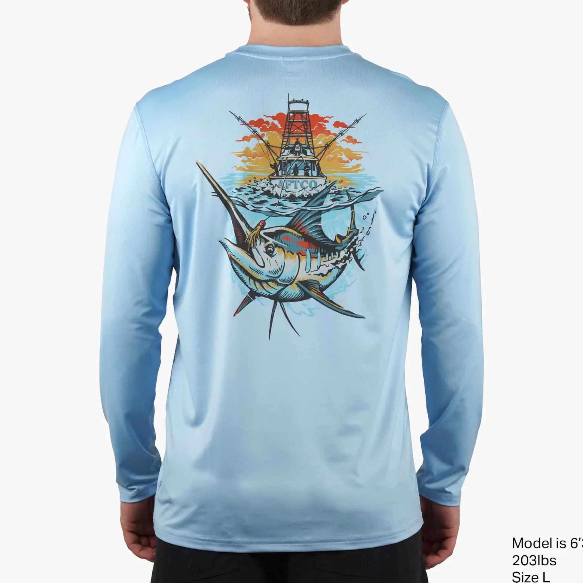 Ship Out UVX LS Fishing Sun Shirt | AFTCO