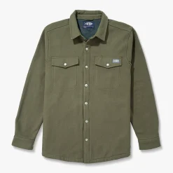 Stout Button Up Flannel Shacket | AFTCO