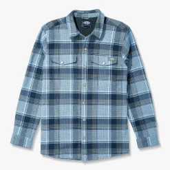 Stout Button Up Flannel Shacket | AFTCO