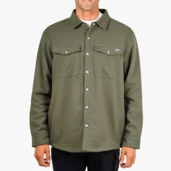Stout Button Up Flannel Shacket | AFTCO