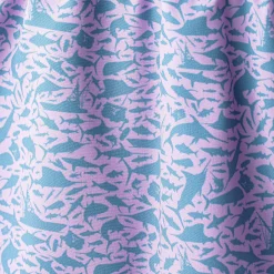 Strike Printed Swim Trunks | Deep Navy