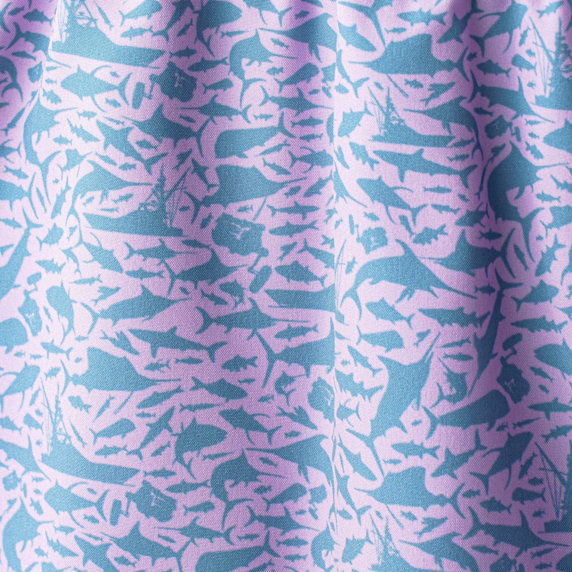 Strike Printed Swim Trunks | Deep Navy