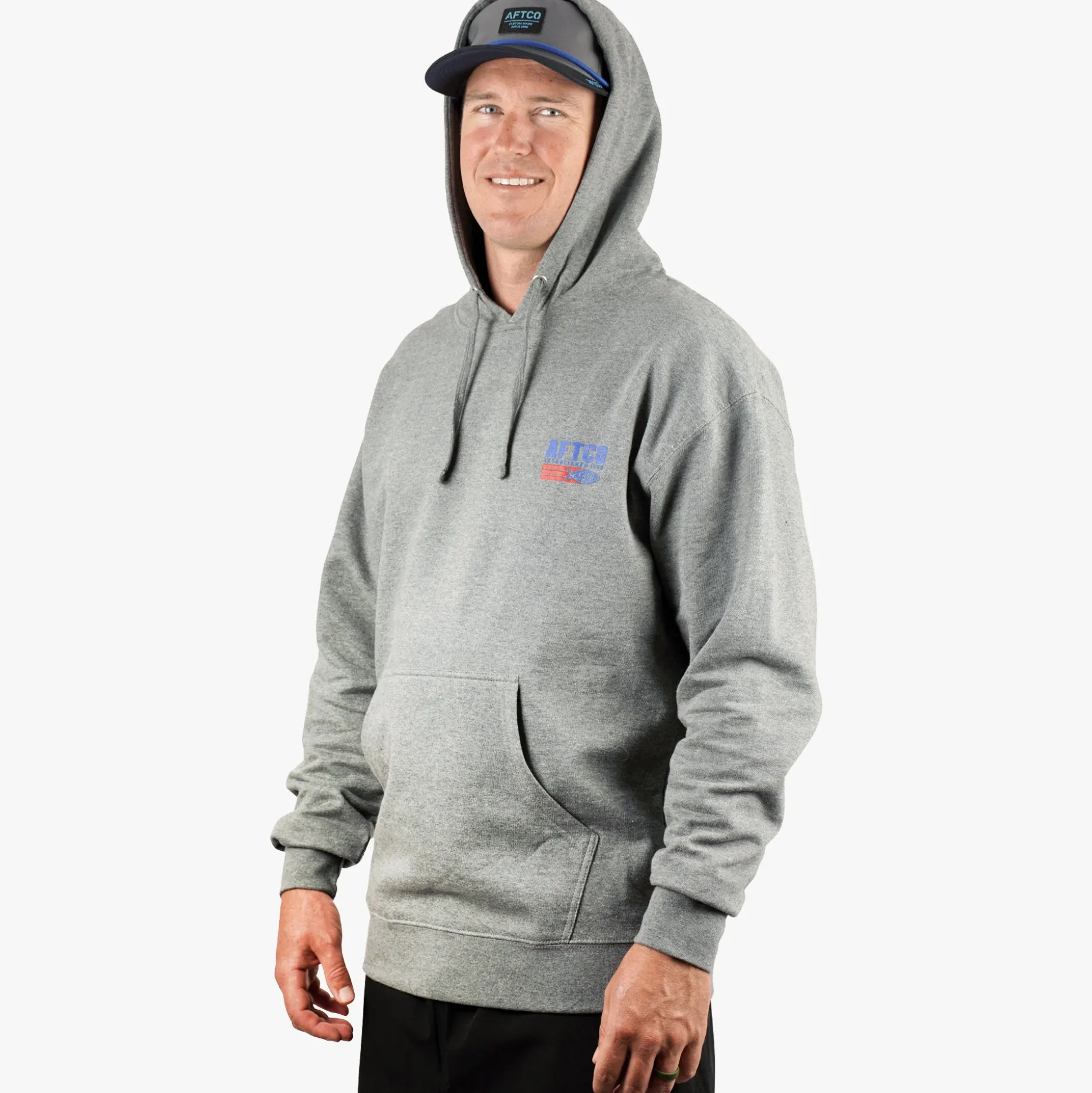 Strype Fleece Fishing Hoodie | AFTCO