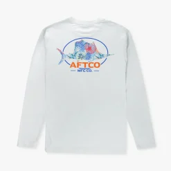 Summertime UVX LS Sun Protection Fishing Shirt | AFTCO
